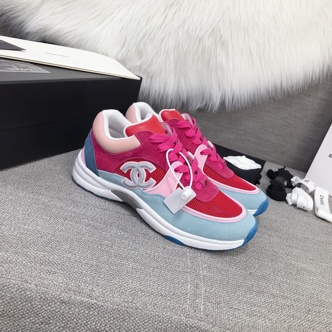 Women C*hanel Top Sneaker