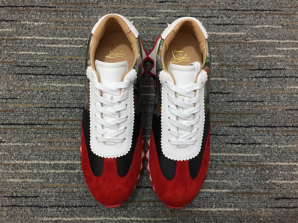 Men Women C*hristian L*ouboutin Top Sneakers