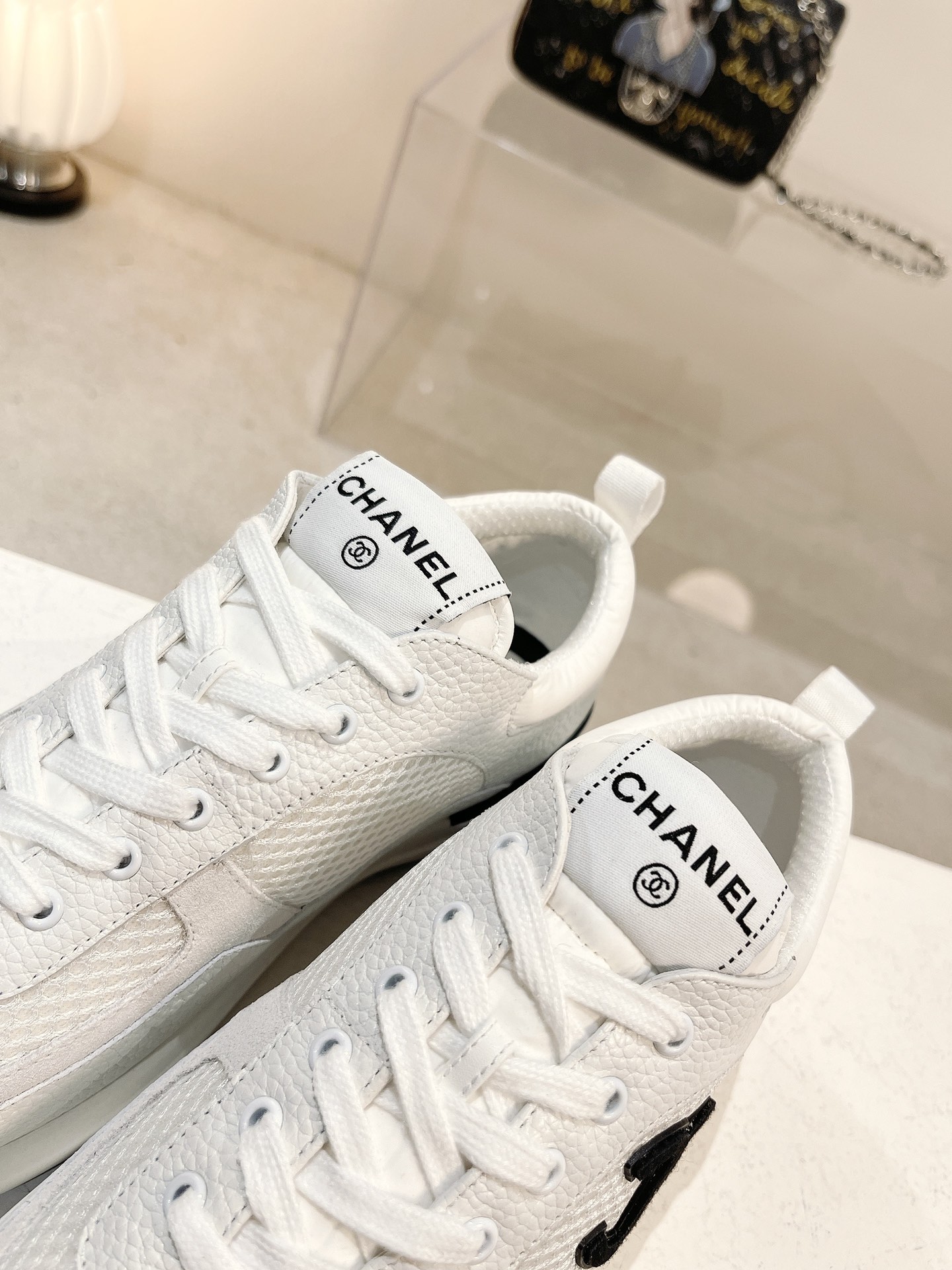 Women C*hanel Top Sneaker