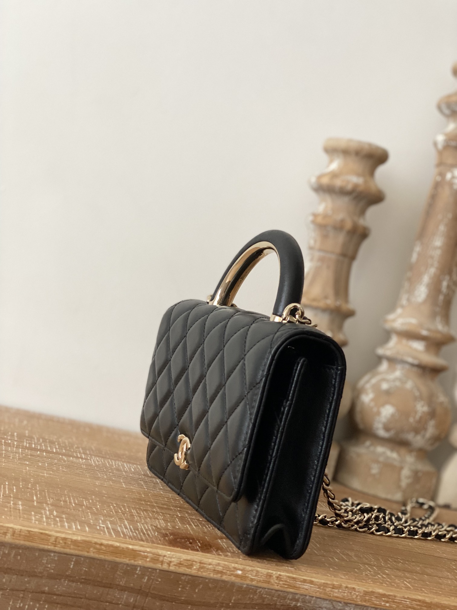 C*hanel Top Bag 19CM