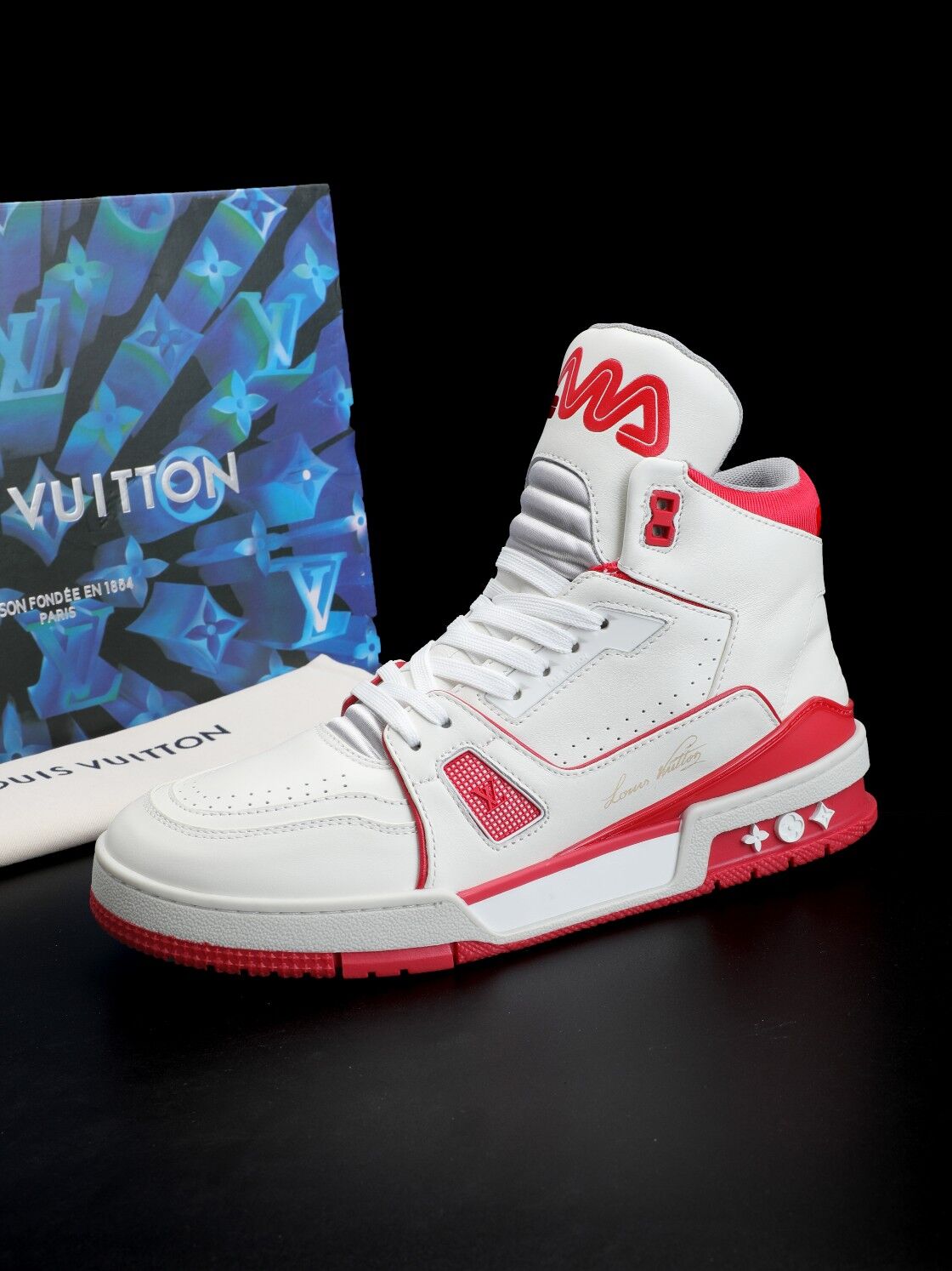 Men L*ouis V*uitton Top Sneakers