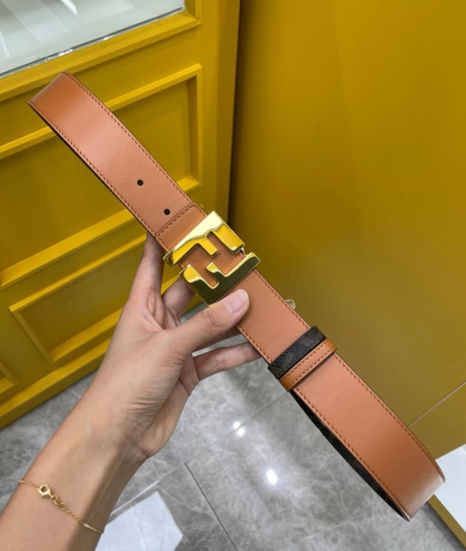 F*endi Belts Top Quality 35MM