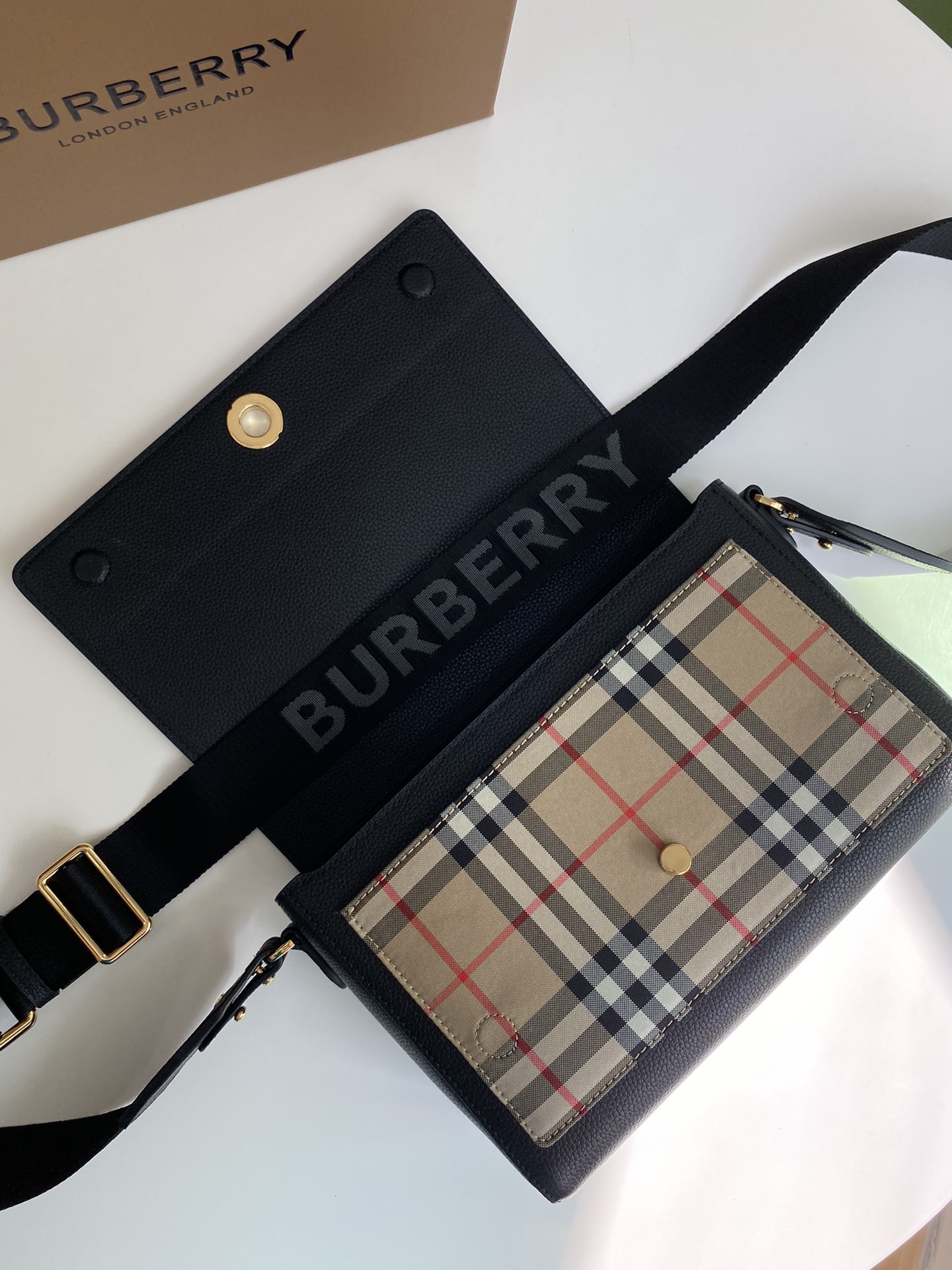 B*urberry Bag Top Quality 25*8.5*18CM