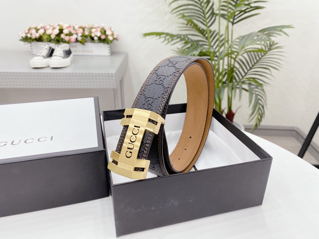 G*ucci Belts Top Version 38MM