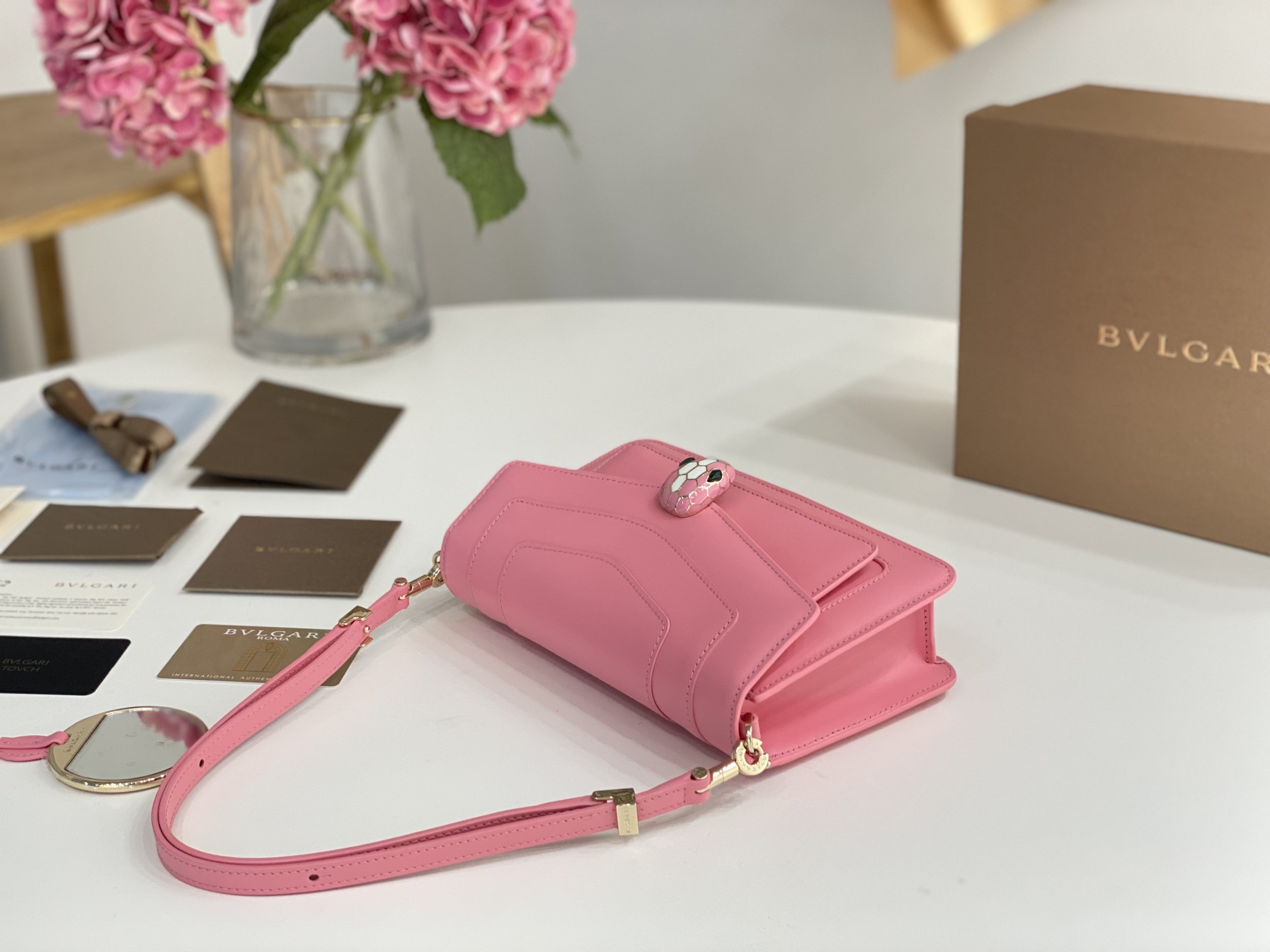 B*vlgari Bag Top Quality 22*15*4.5CM