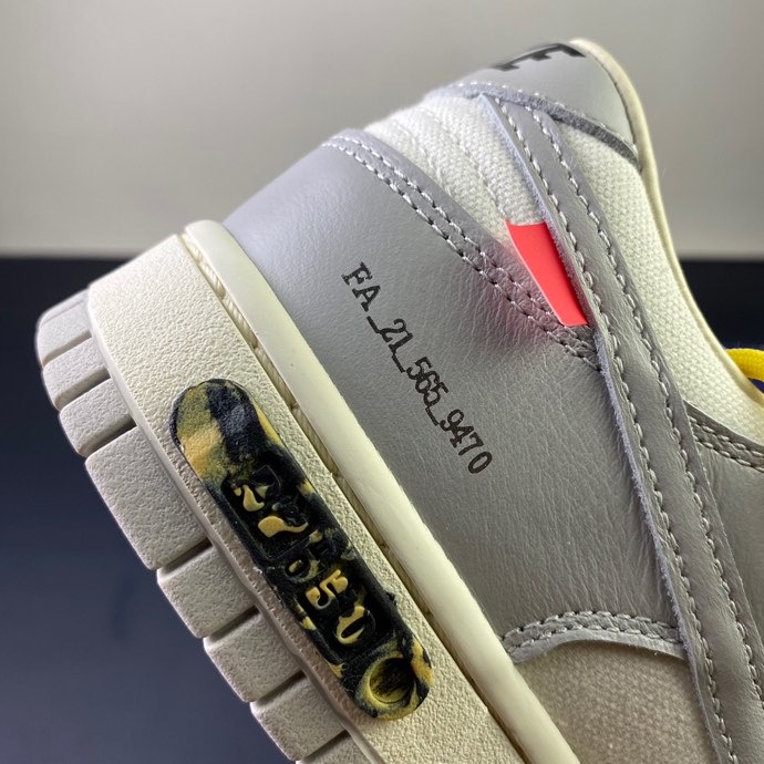 from O*ff-W*hite x Nike Dunk Low