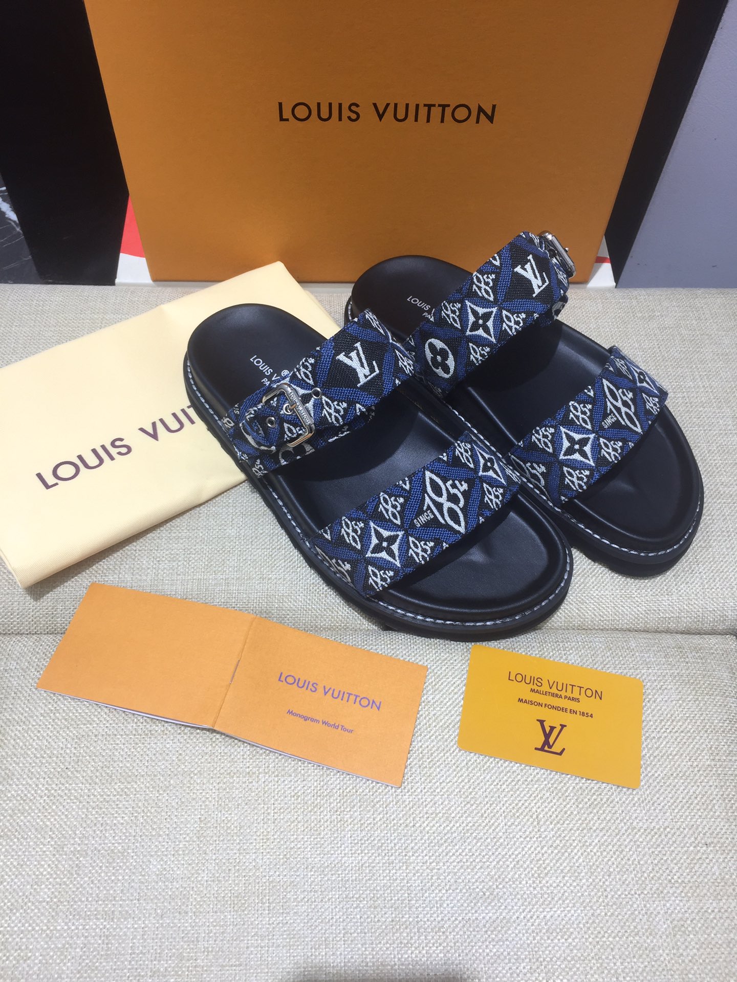 Women L*ouis V*uitton Top Slippers