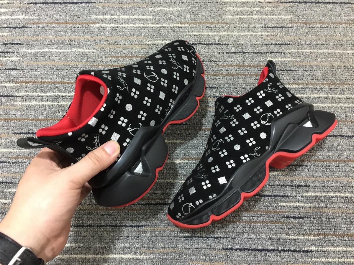 Men Women C*hristian L*ouboutin Red Runner Top Sneaker