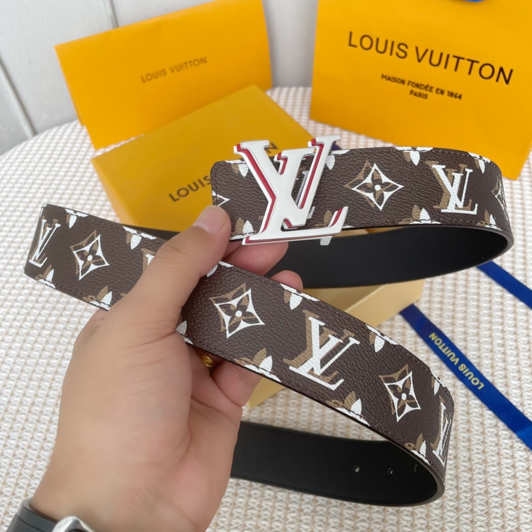 L*ouis V*uitton Belts Top Quality 40MM