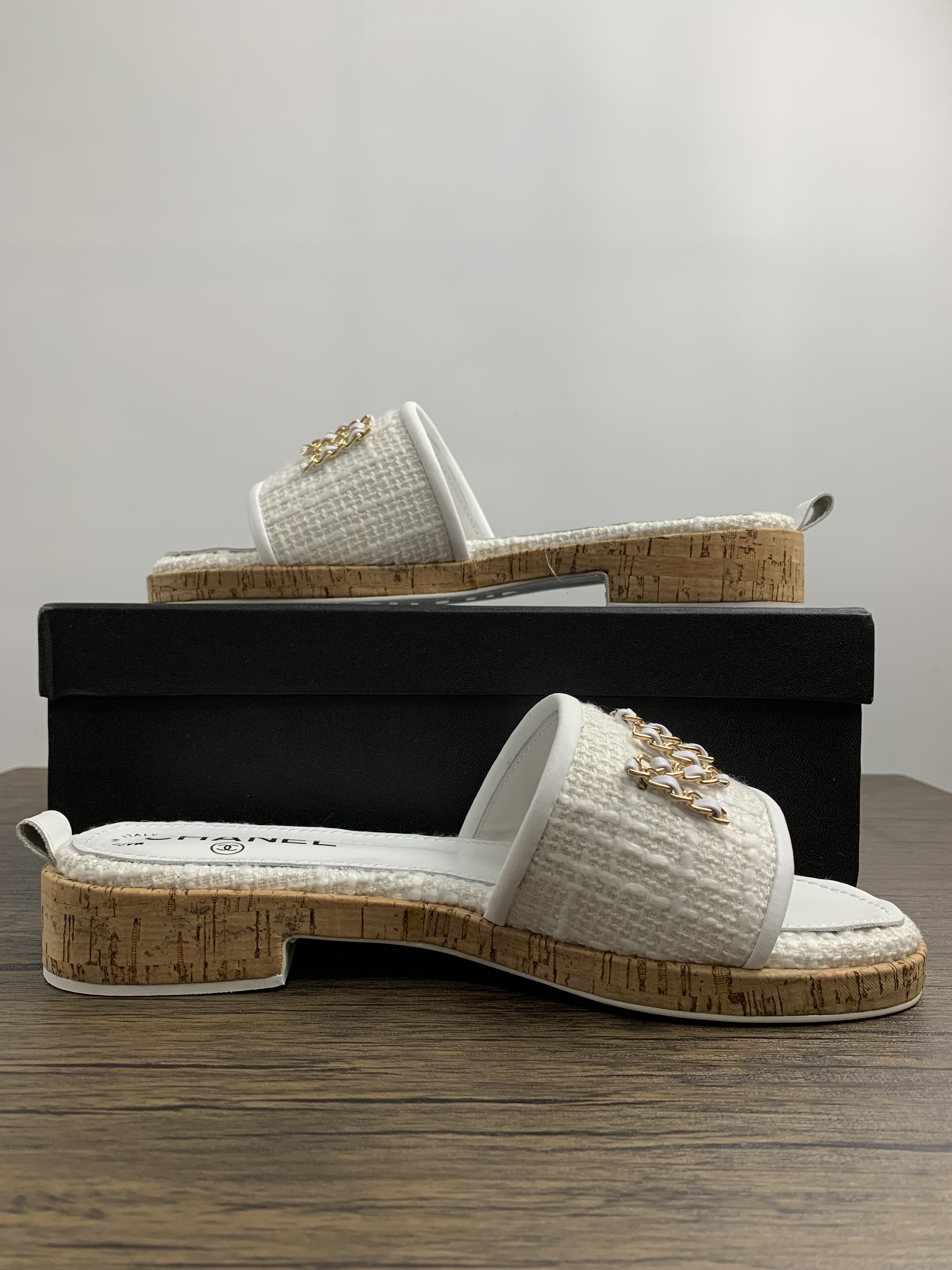 2022 Women C*hanel Top Sandals