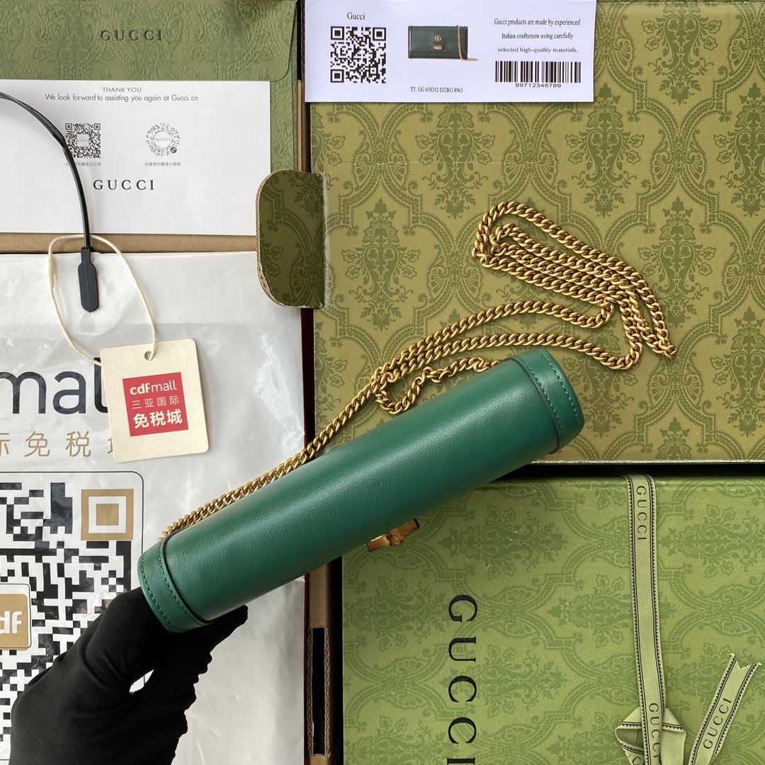 G*ucci Bag Top Quality 19*10*3.5CM