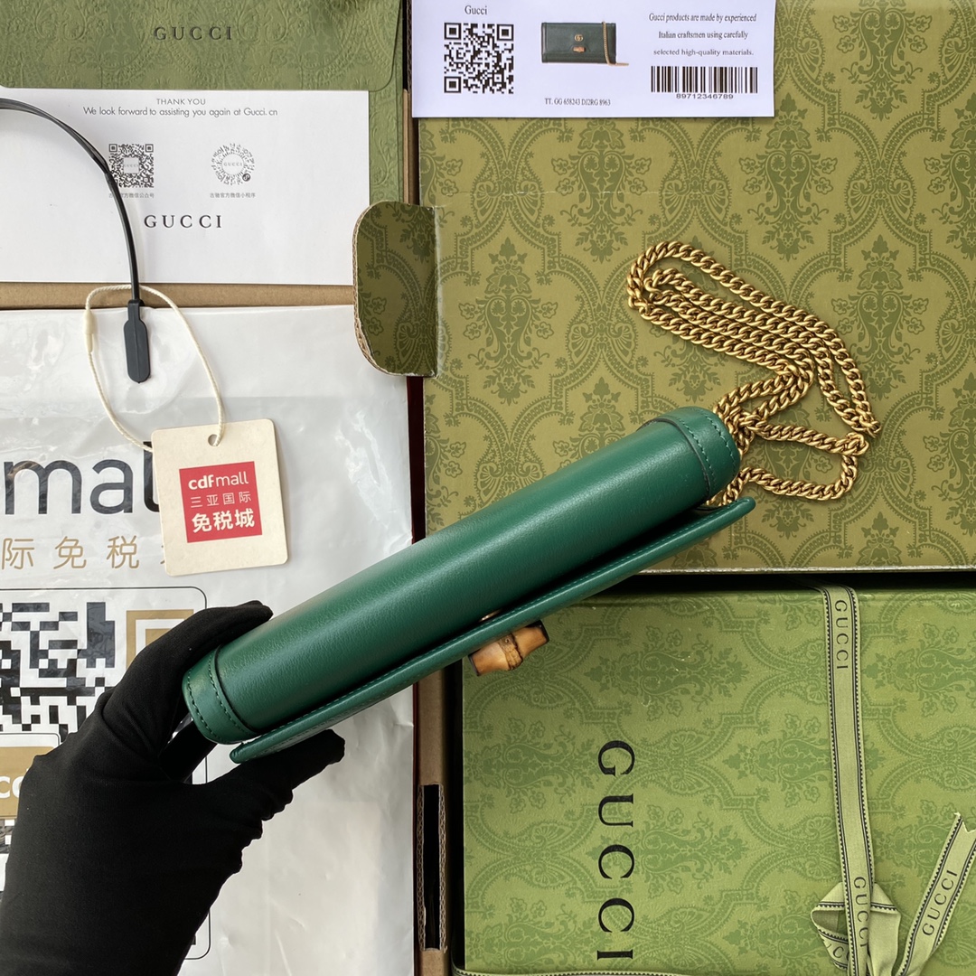 G*ucci Bag Top Quality 19*10*3.5CM