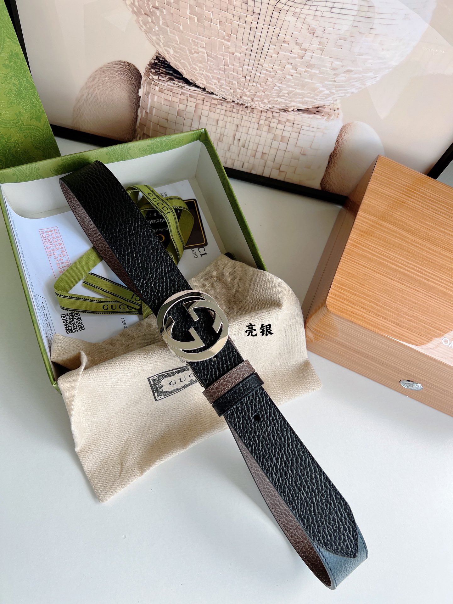 G*ucci Belts Top Quality 37MM