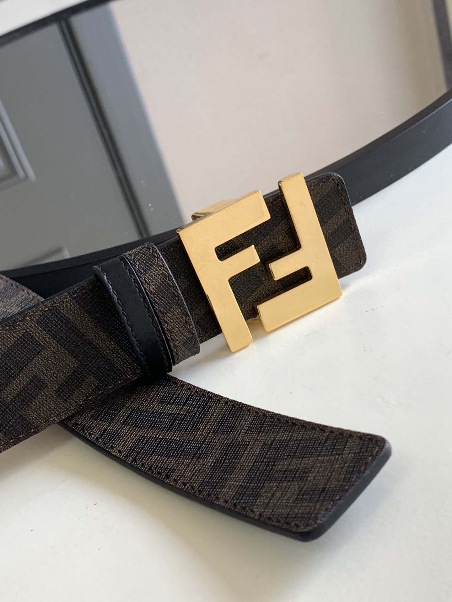 F*endi Belts Top Quality 35MM