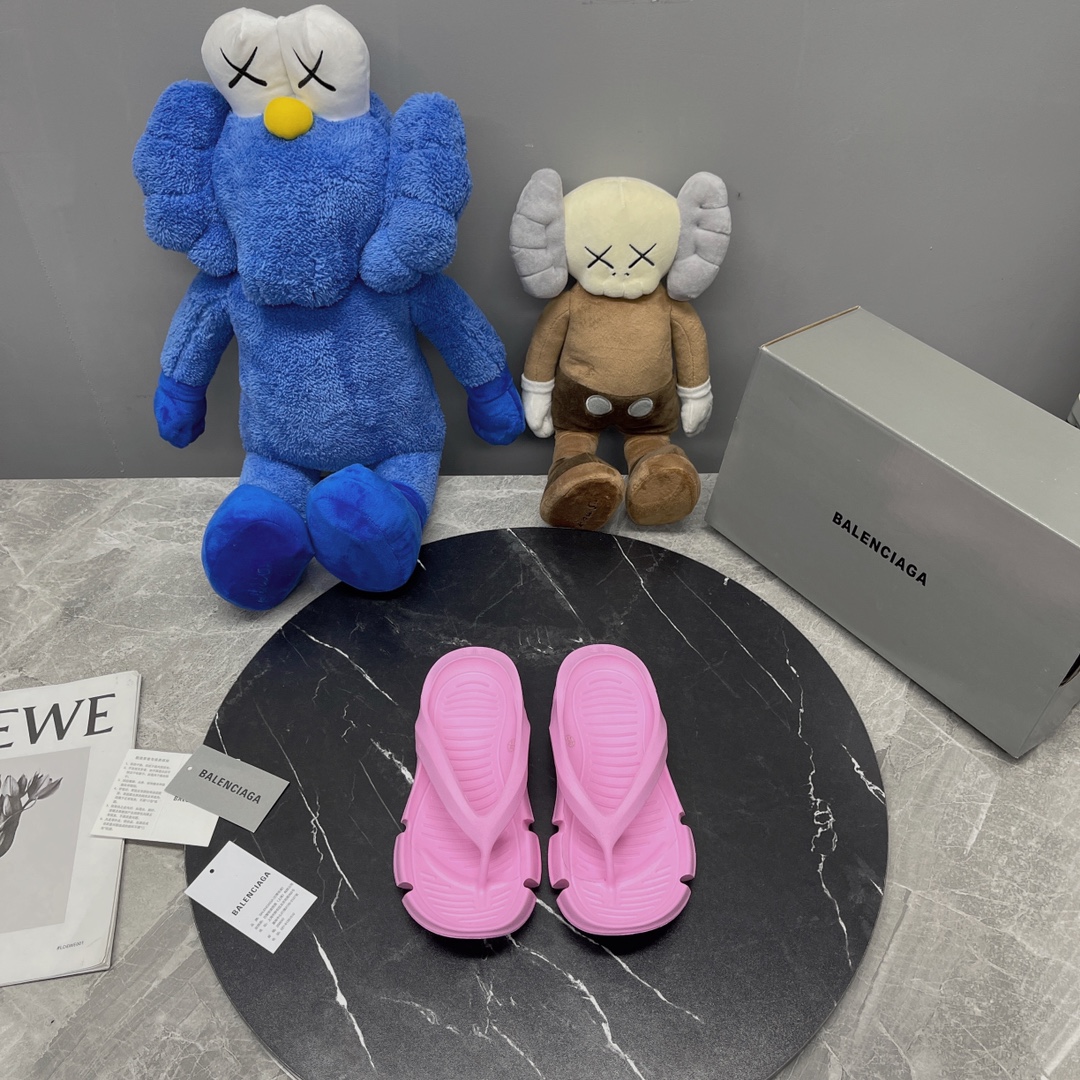 Men Women B*lenciaga Top Sandals