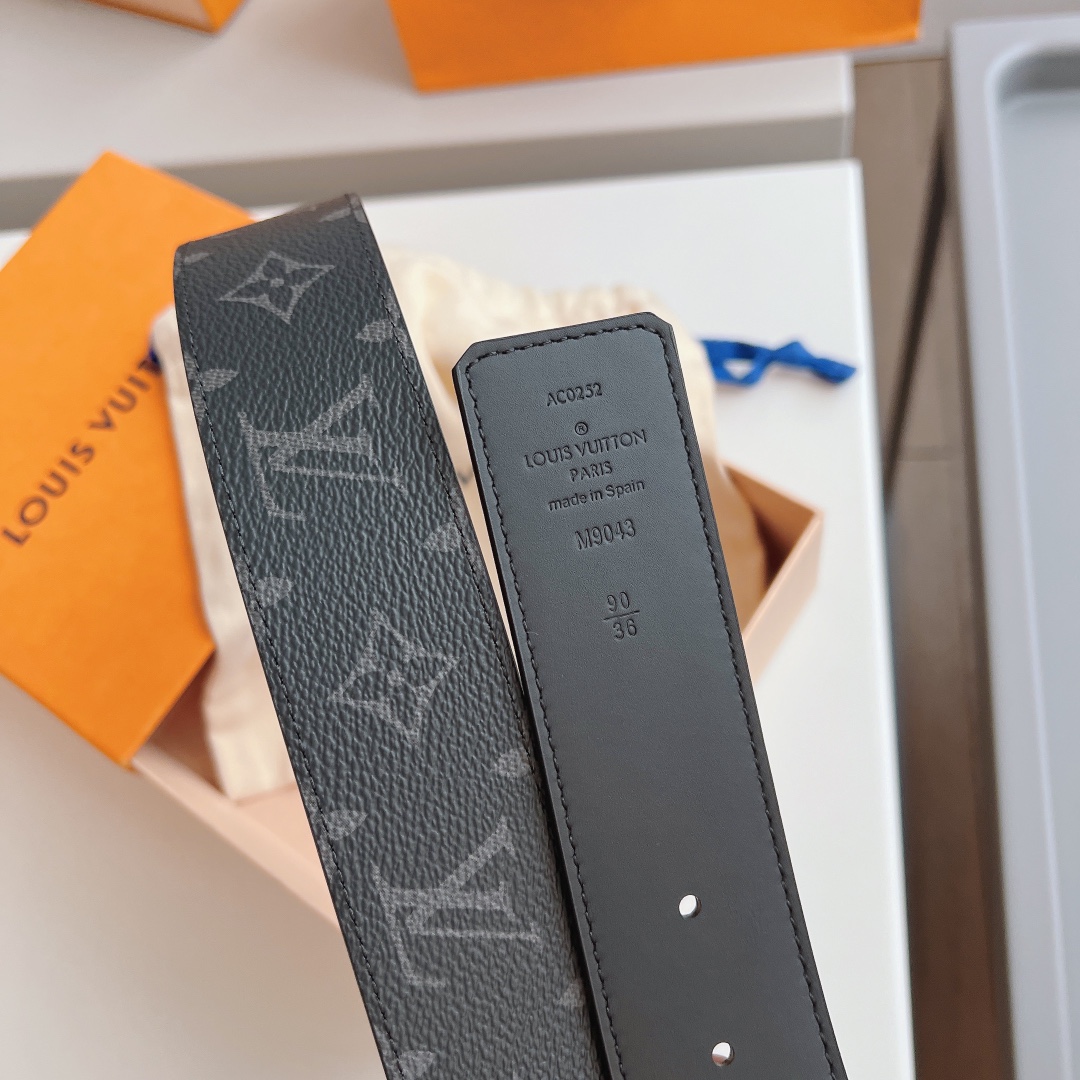 L*ouis V*uitton Belts Top Quality 40MM