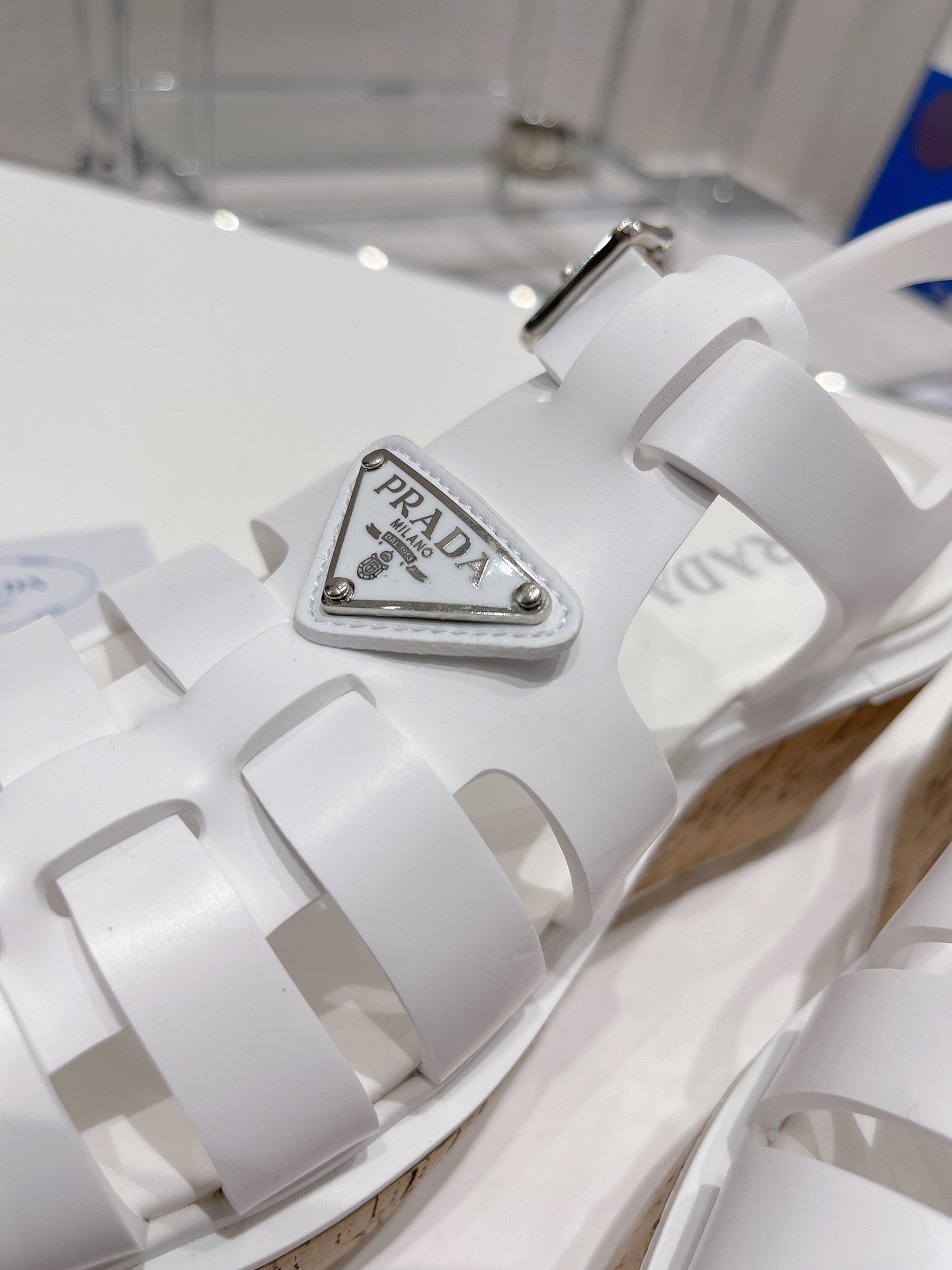 Women P*rada Top Quality Sandals