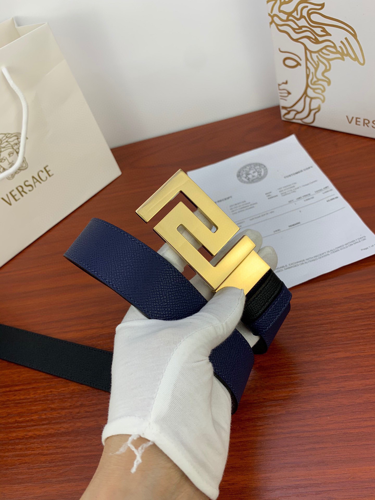 V*ersace Belts Top Quality 35MM
