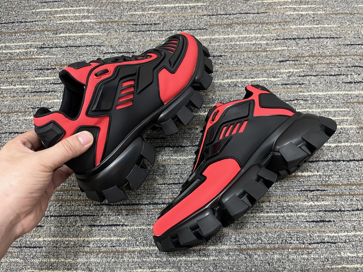 Men Women P*rada Top Sneaker