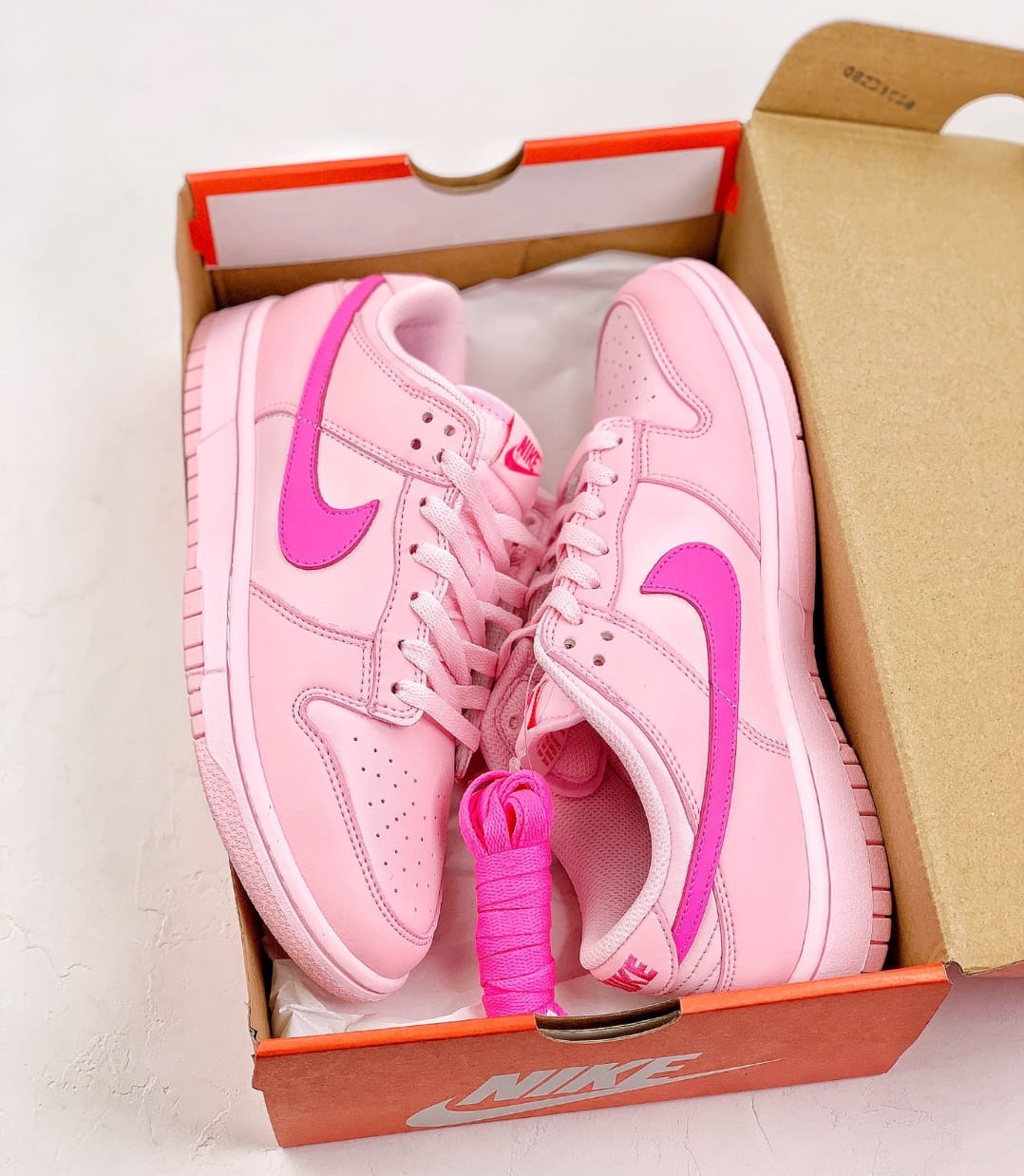 from Nike SB Dunk Low Triple Pink DH9756-600