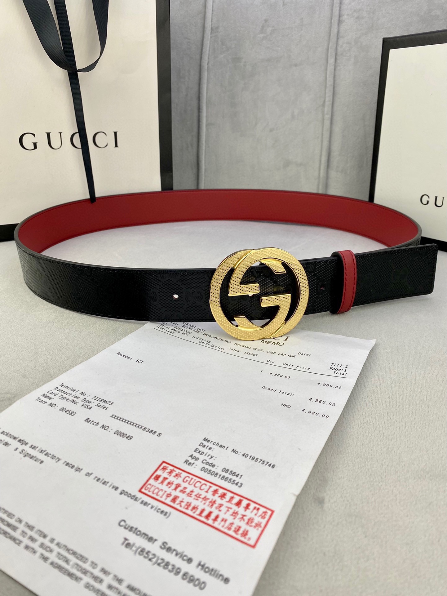 G*ucci Belts Top Quality 40MM