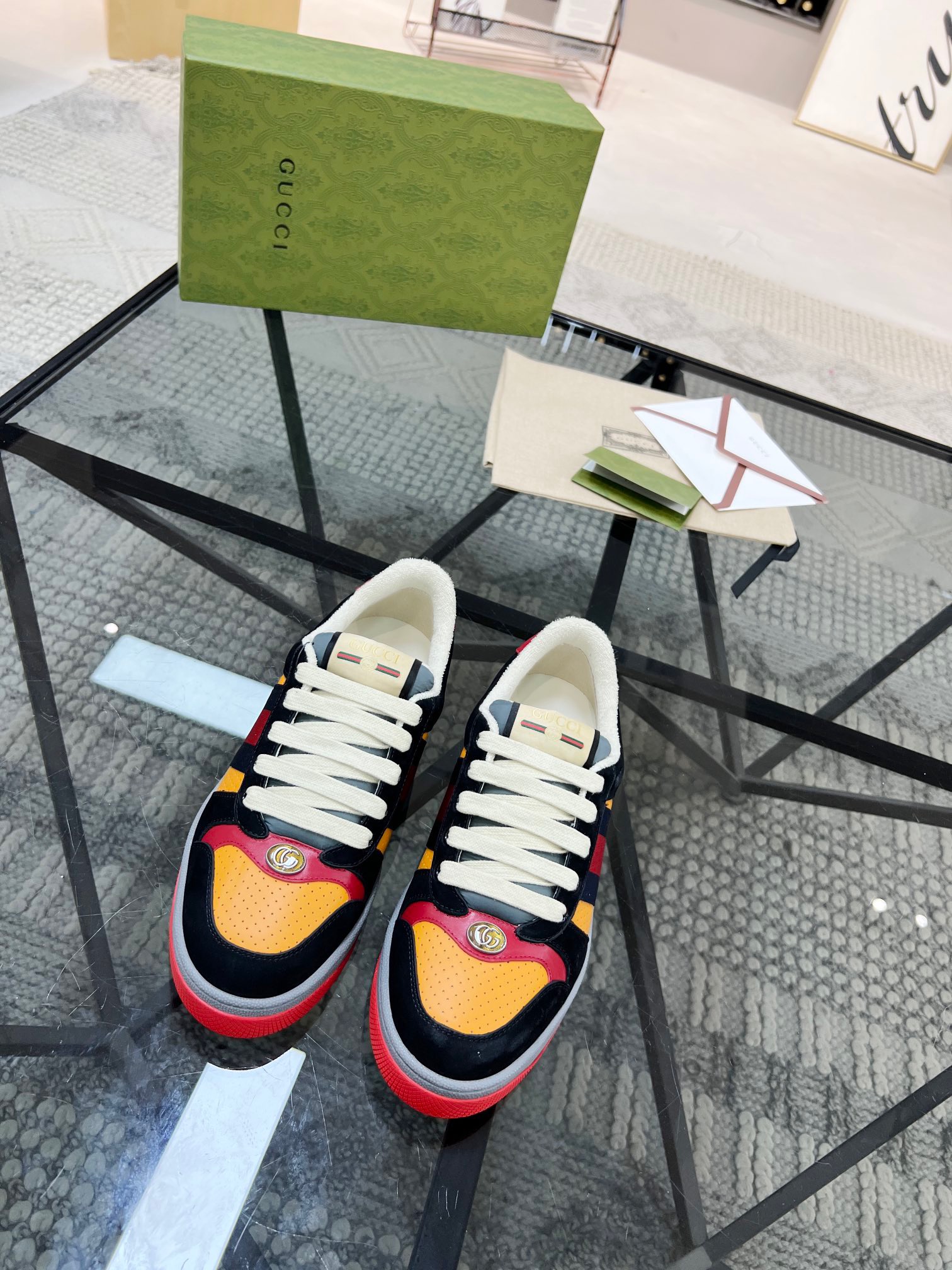 Men Women G*ucci Top Sneaker