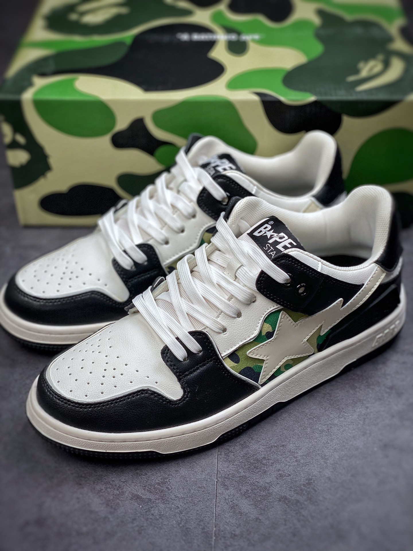 Men Women B*ape sk8 sta low Top Sneaker