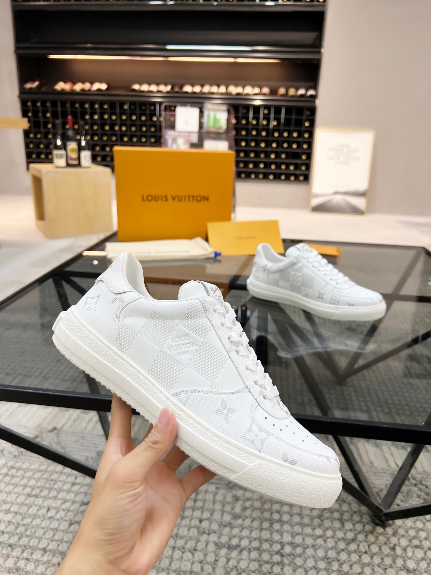 Men L*ouis V*uitton Top Sneaker