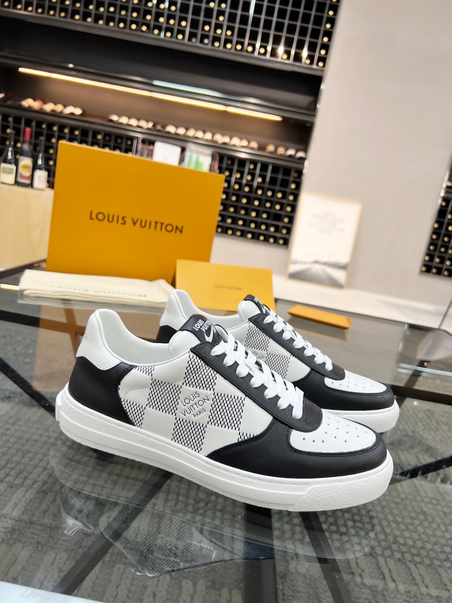 Men L*ouis V*uitton Top Sneaker