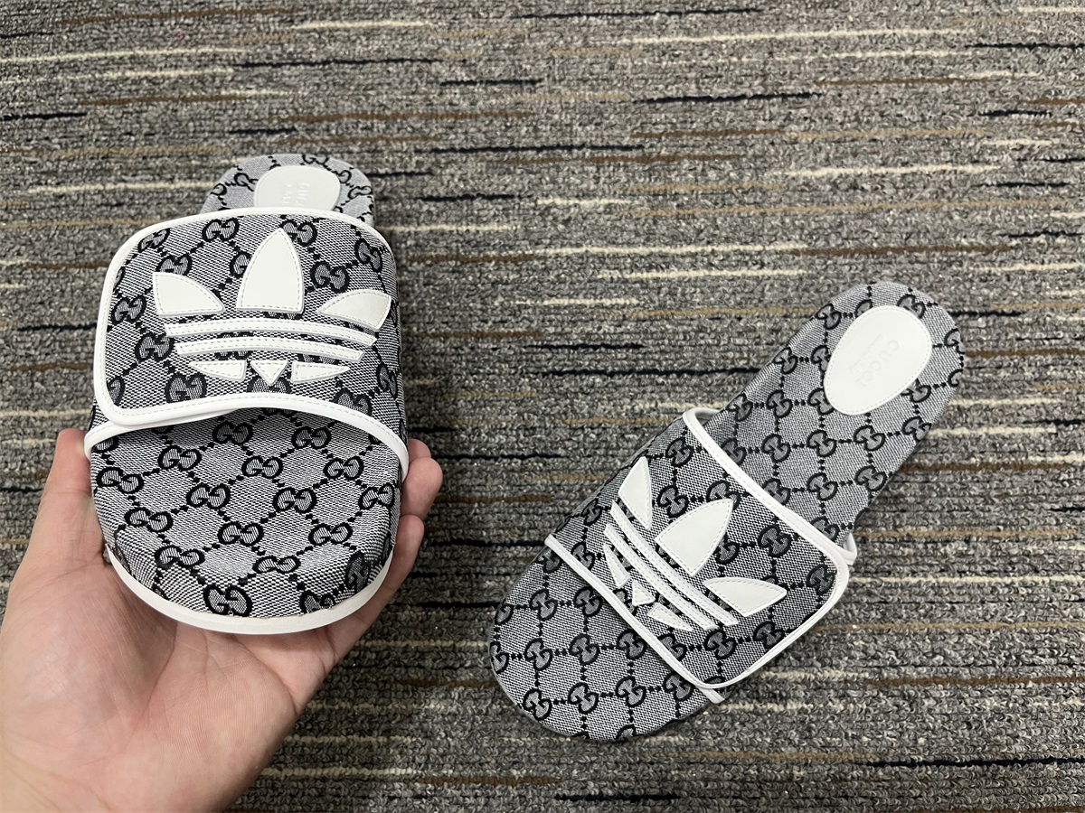 Men Women G*ucci +A*didas Top Slippers