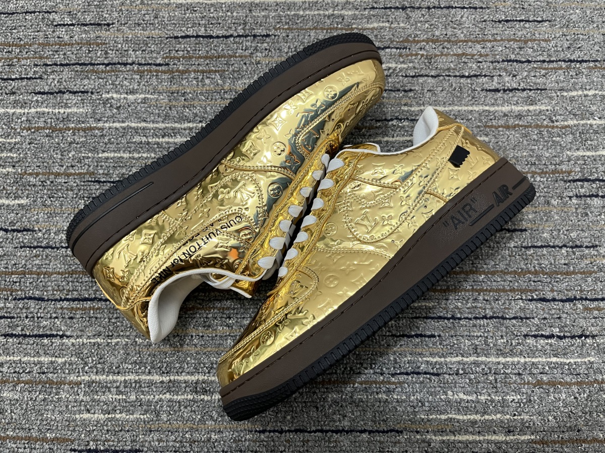 from Men L*ouis V*uitton nike air force 1 Top Sneakers