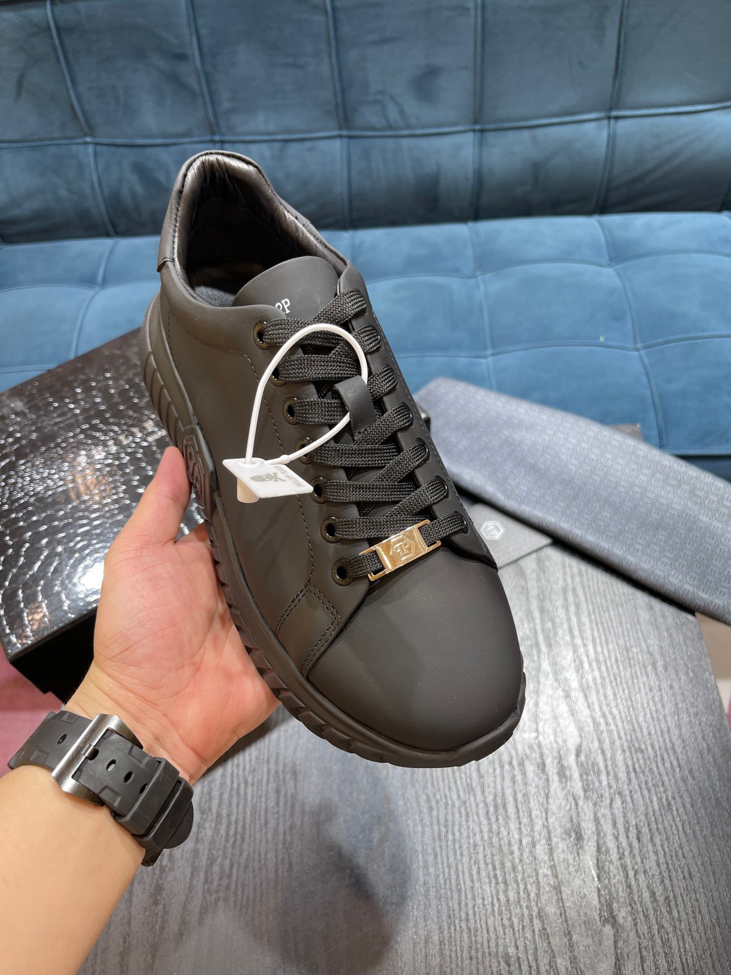 Men P*hilipp P*lein Top Sneaker