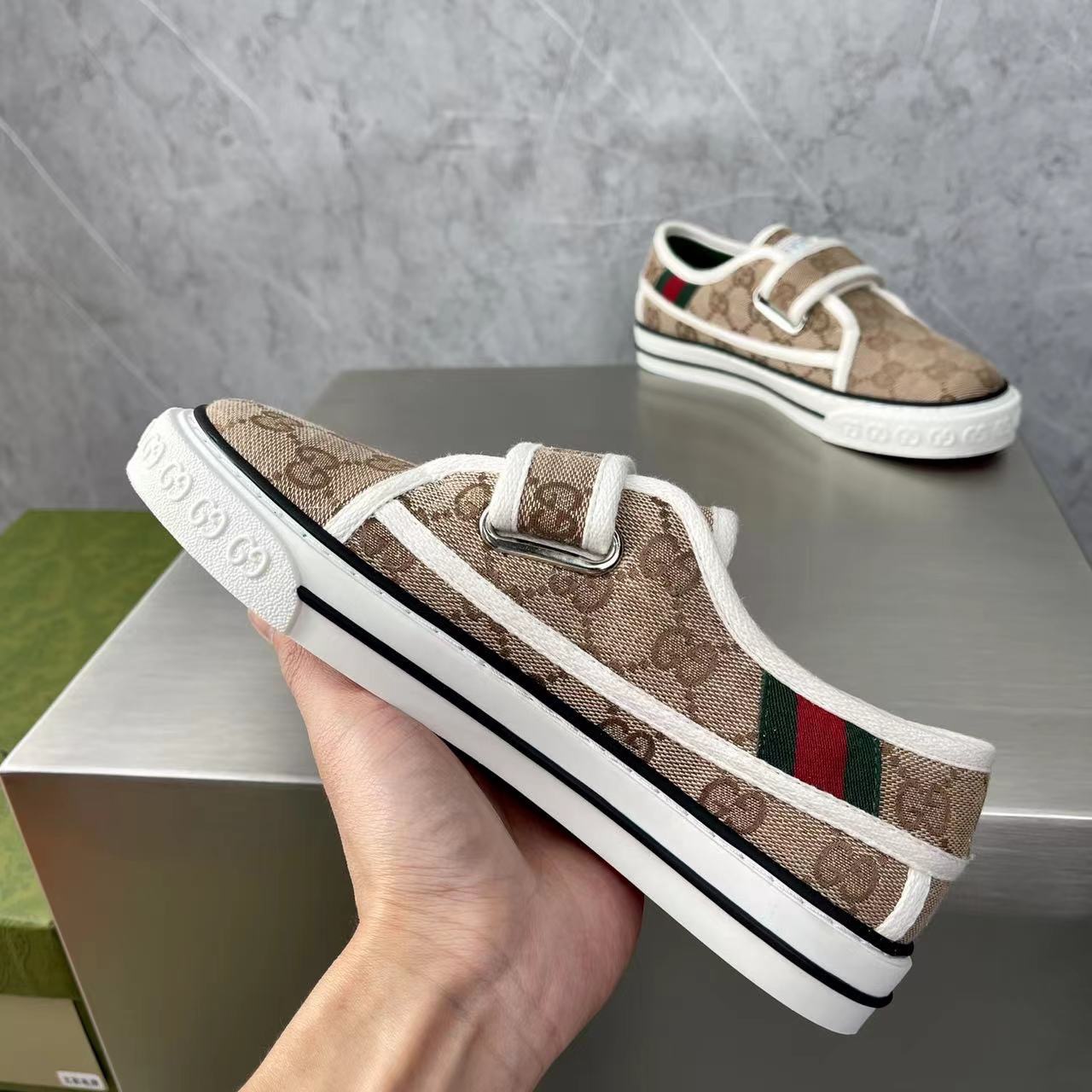 Men Women G*ucci Top Sneaker