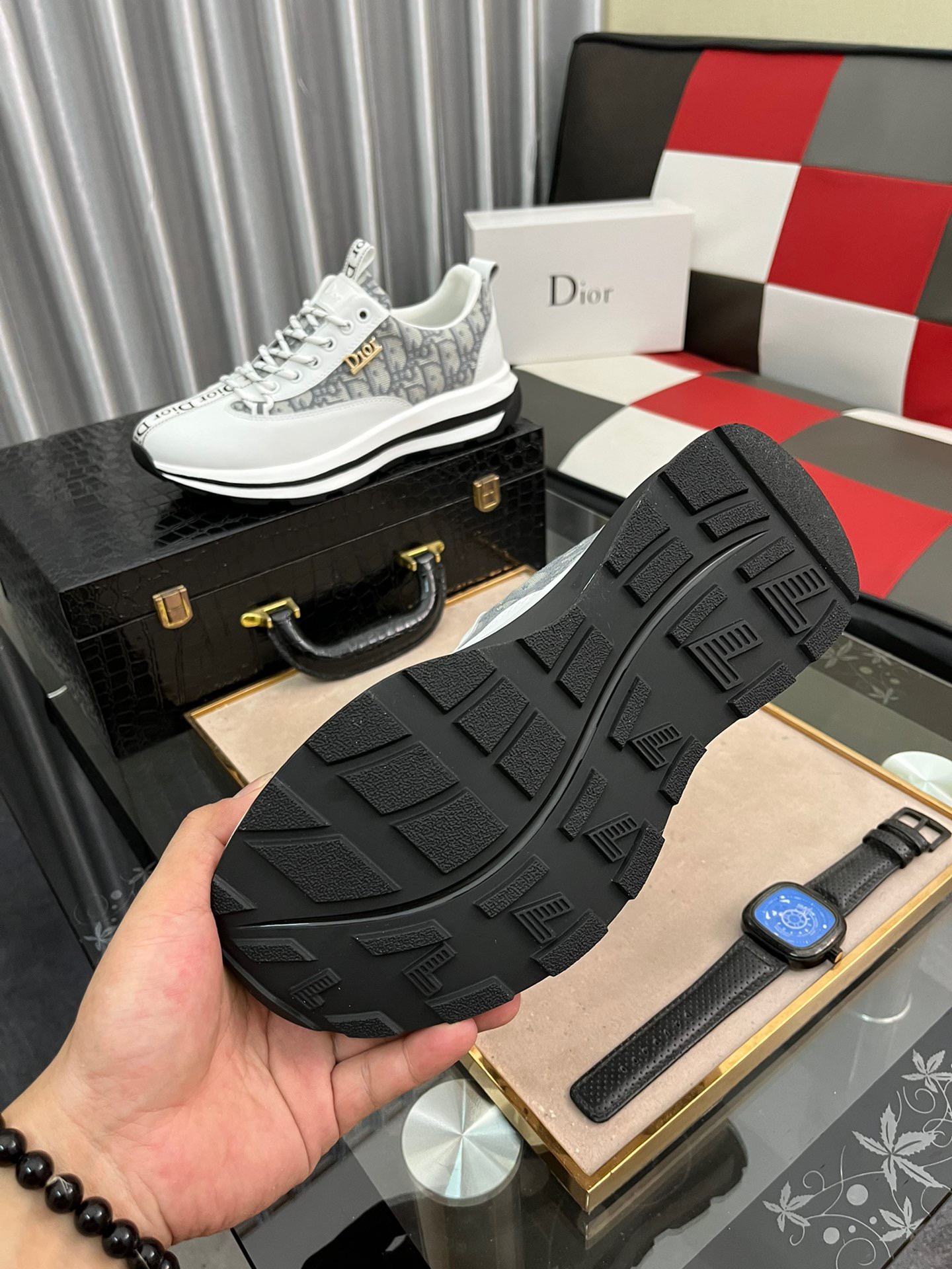 Men D*ior b30 Top Sneaker