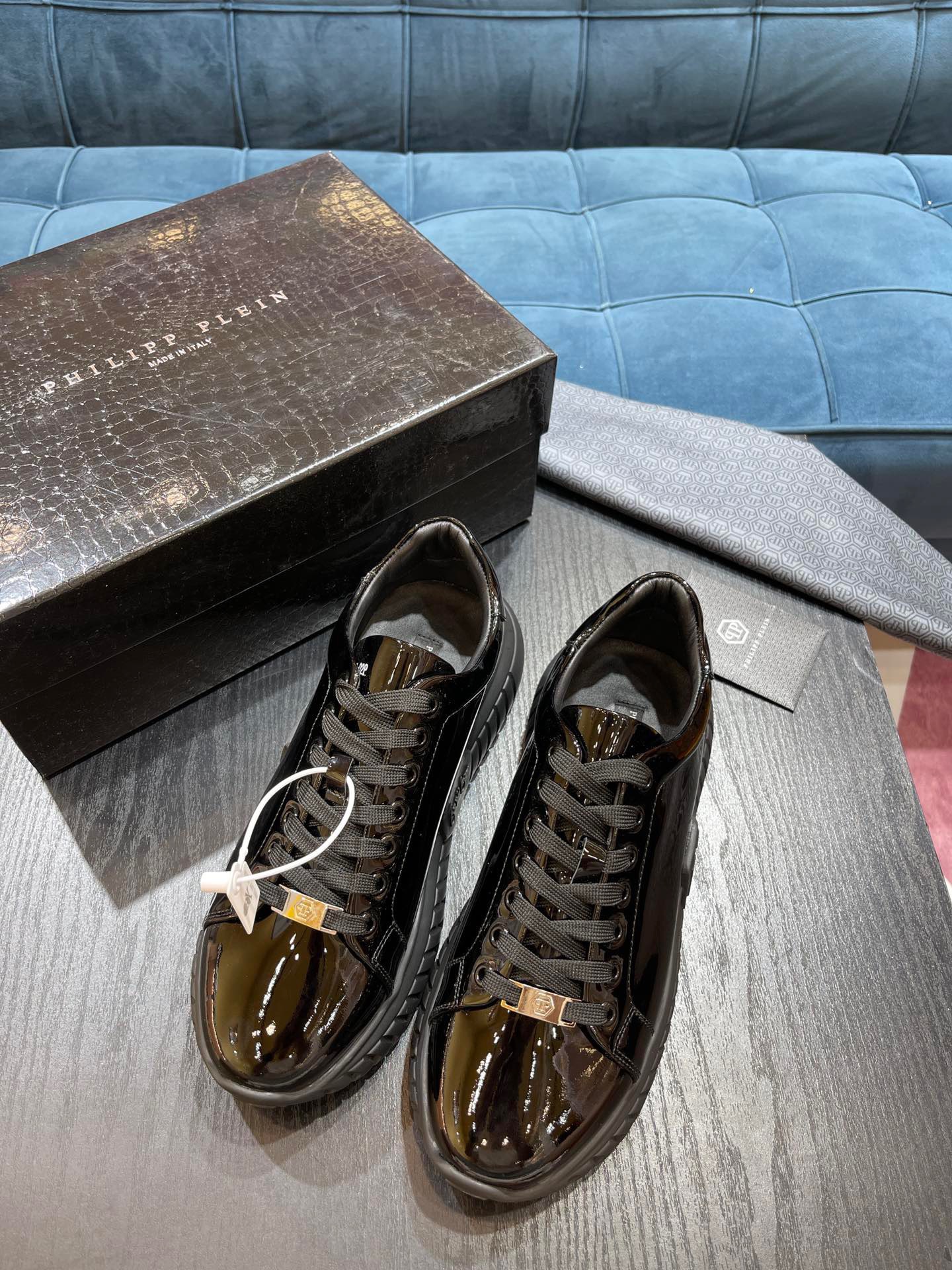 Men P*hilipp P*lein Top Sneaker