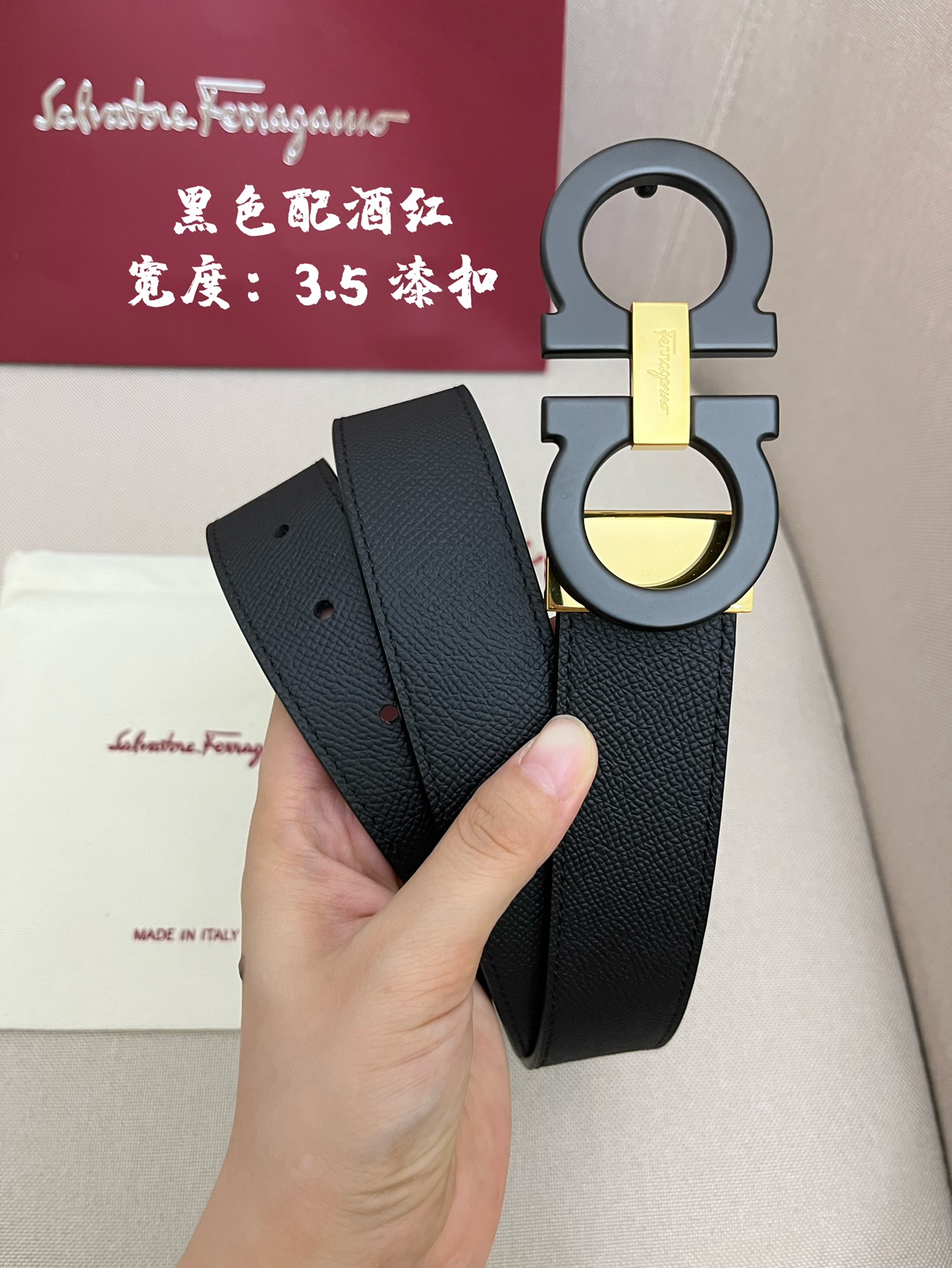 F*erragamo Belts Top Quality 35MM