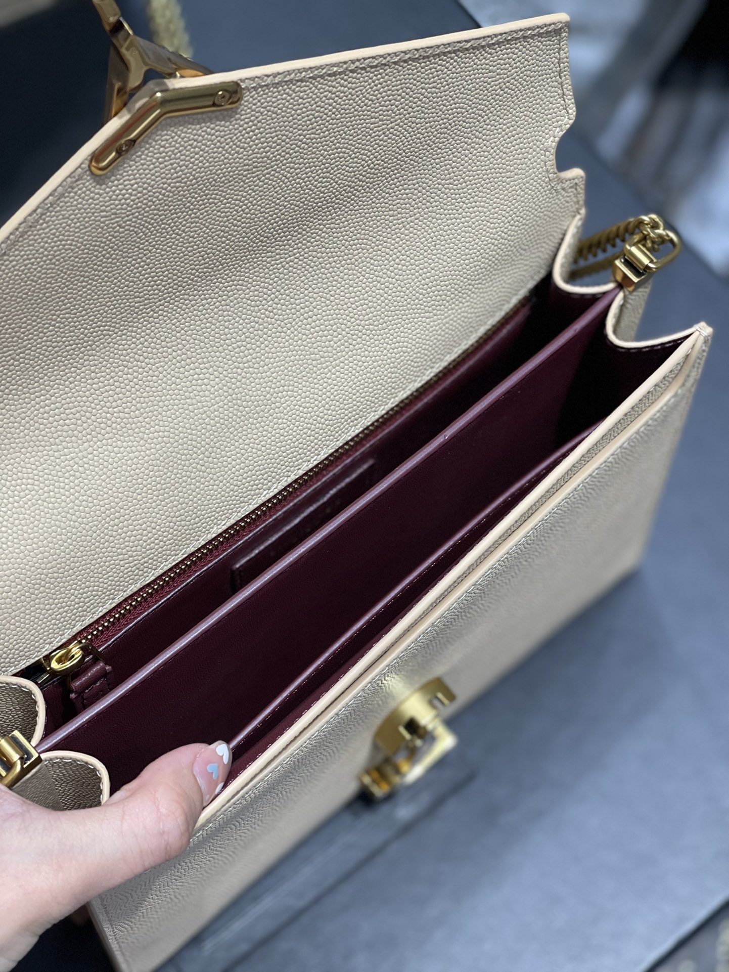 Y*SL Top Bag 22*16.5*5.5cm