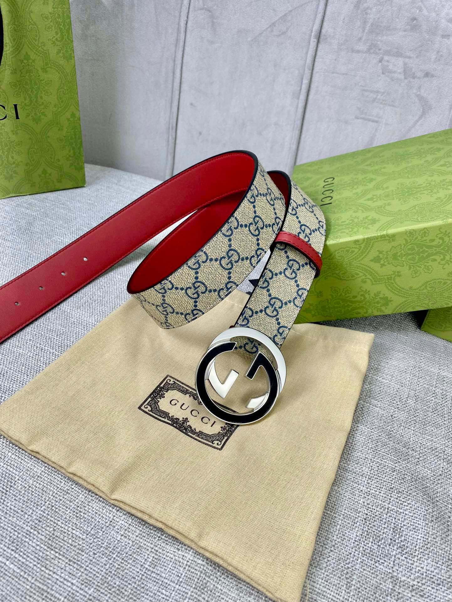 G*ucci Belts Top Quality 40MM