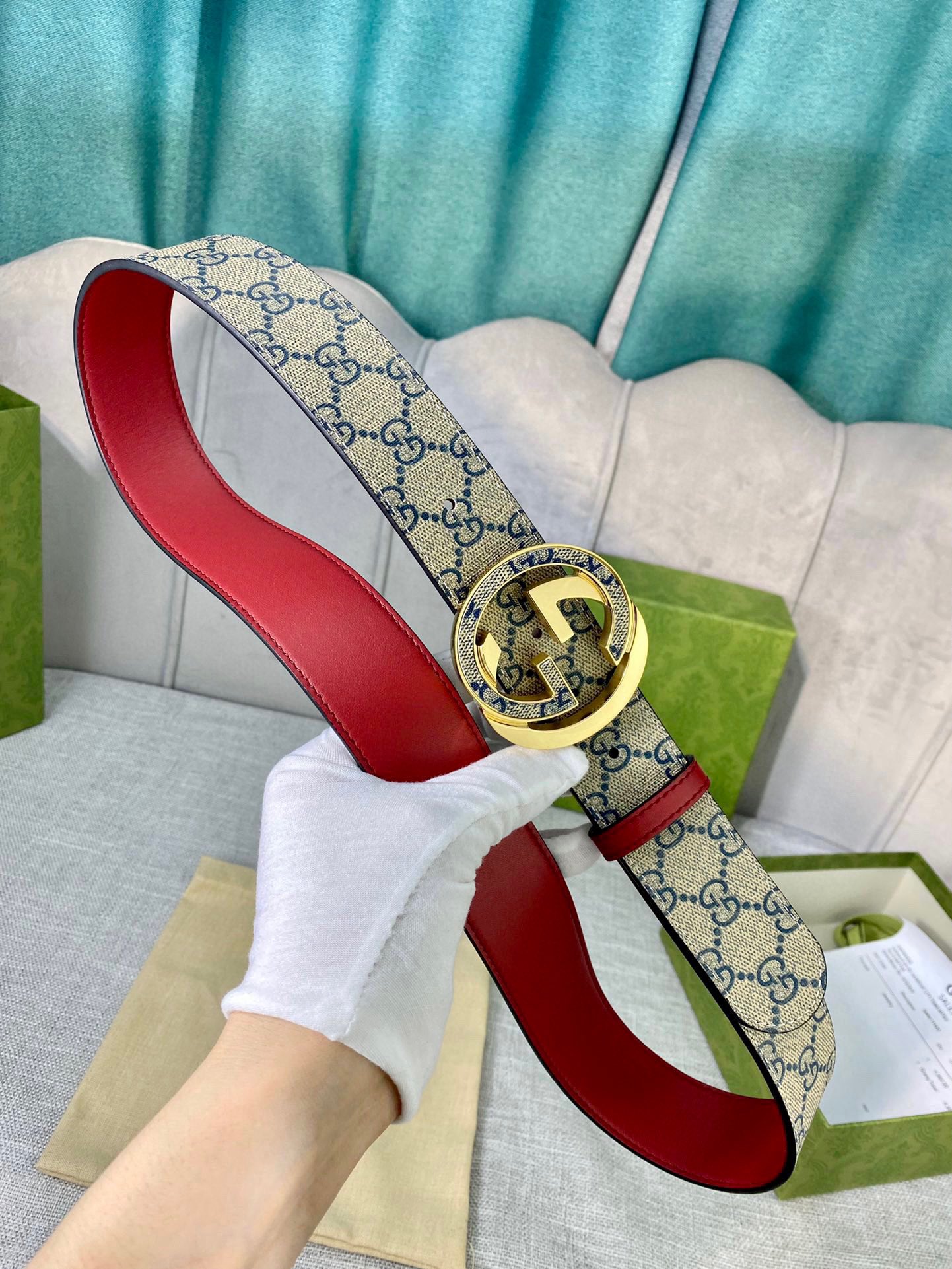 G*ucci Belts Top Quality 40MM