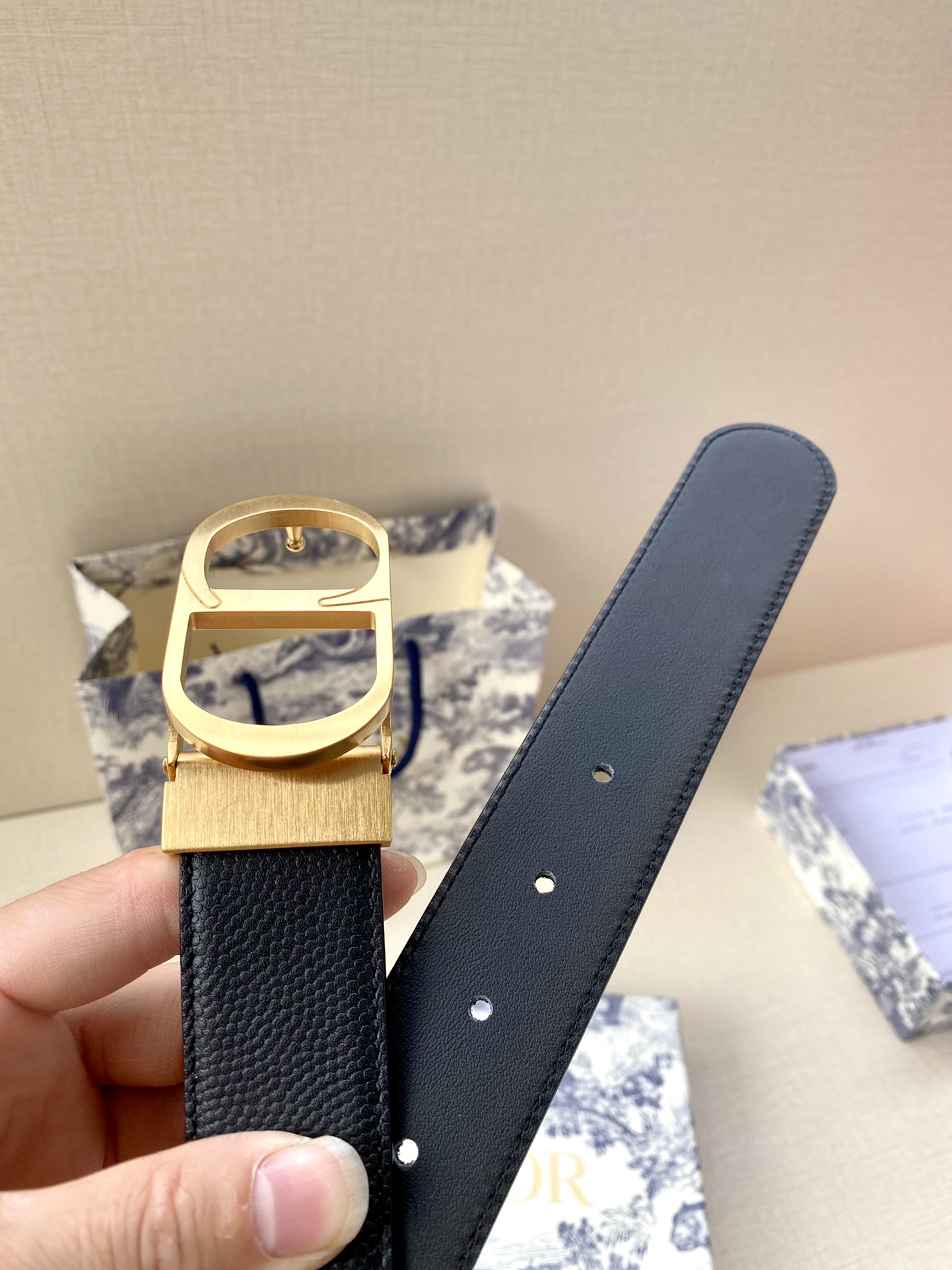 D*ior Belts Top Quality 35MM