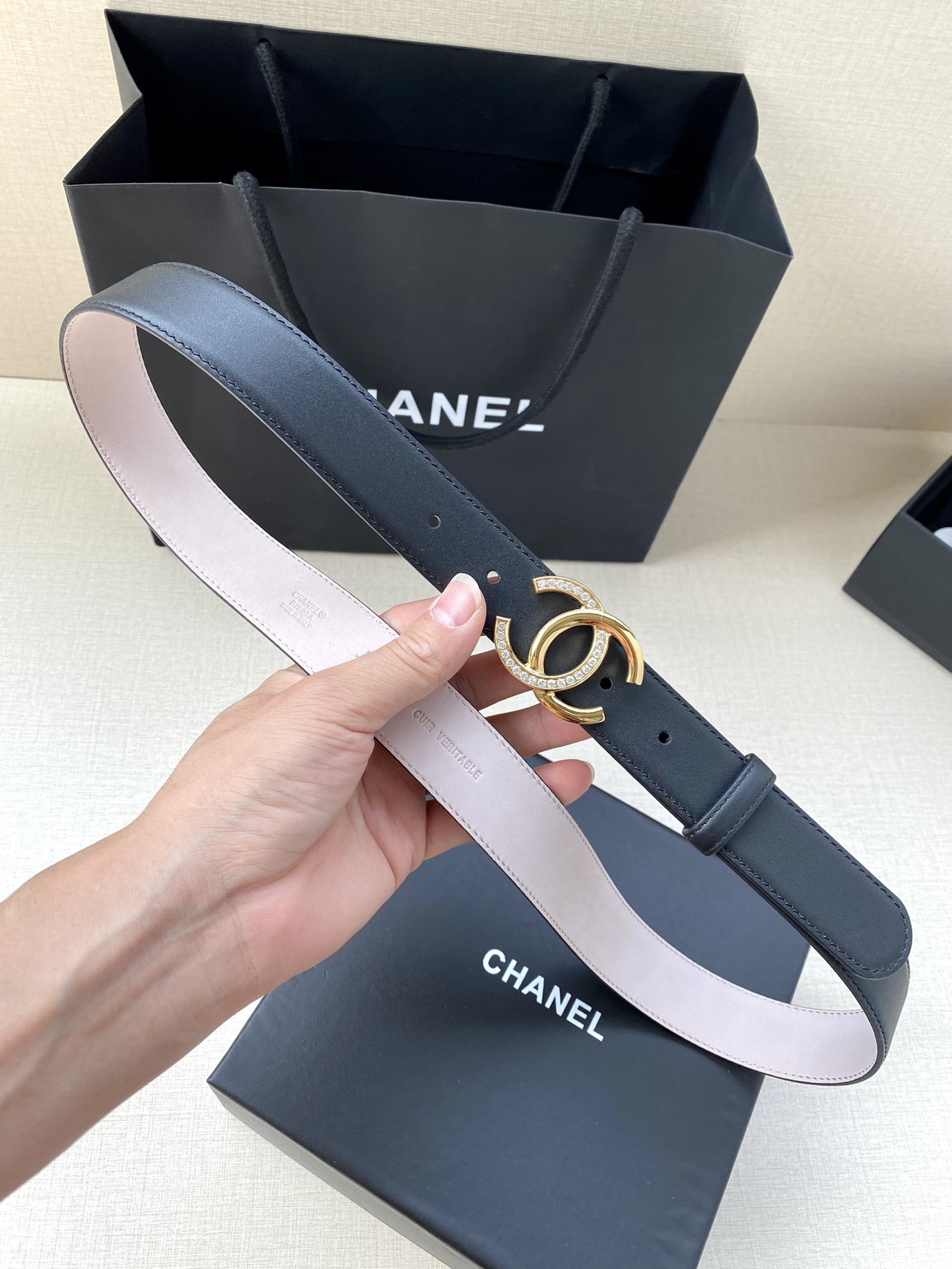 C*hanel Belts Top Quality 30MM