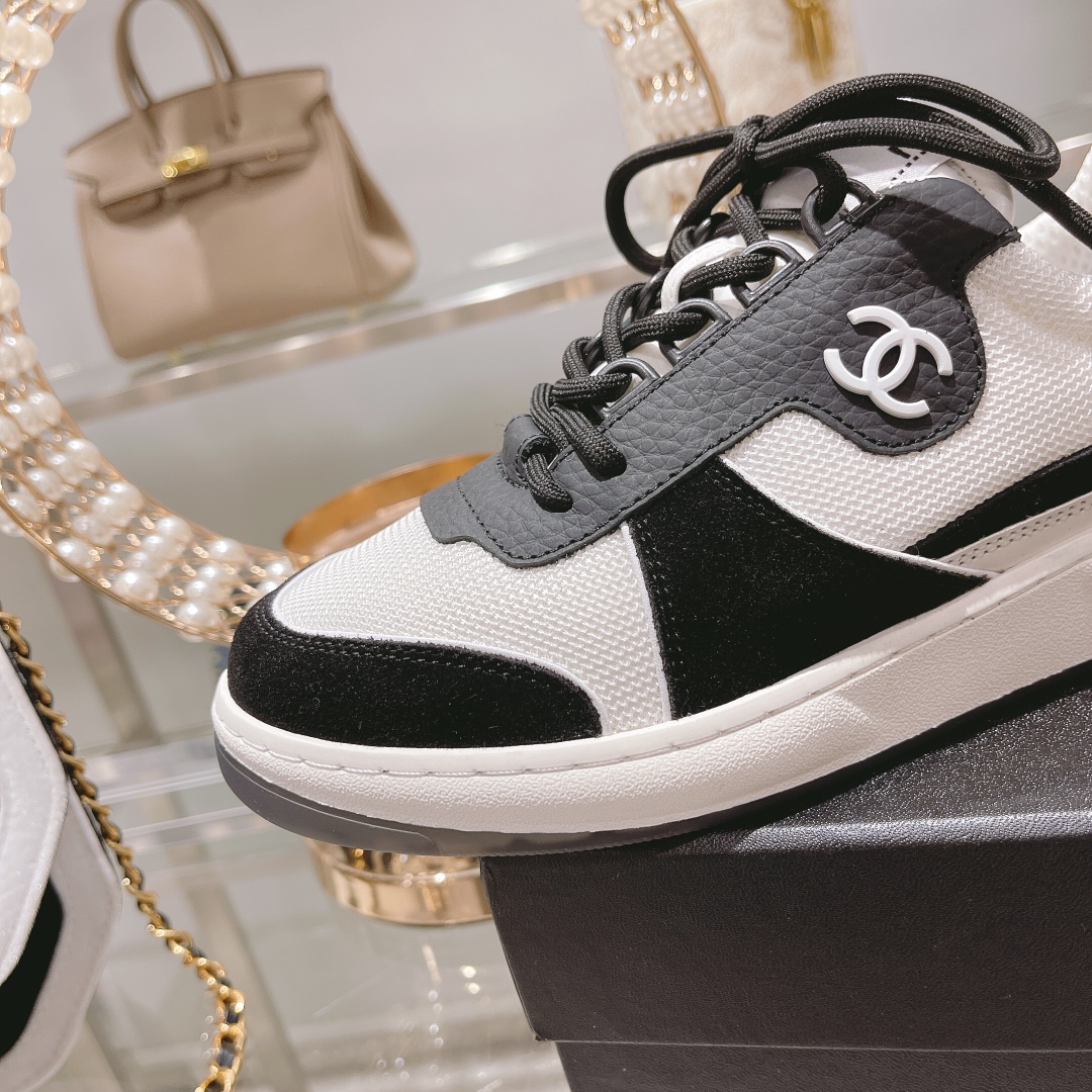 Women C*hanel Top Sneaker