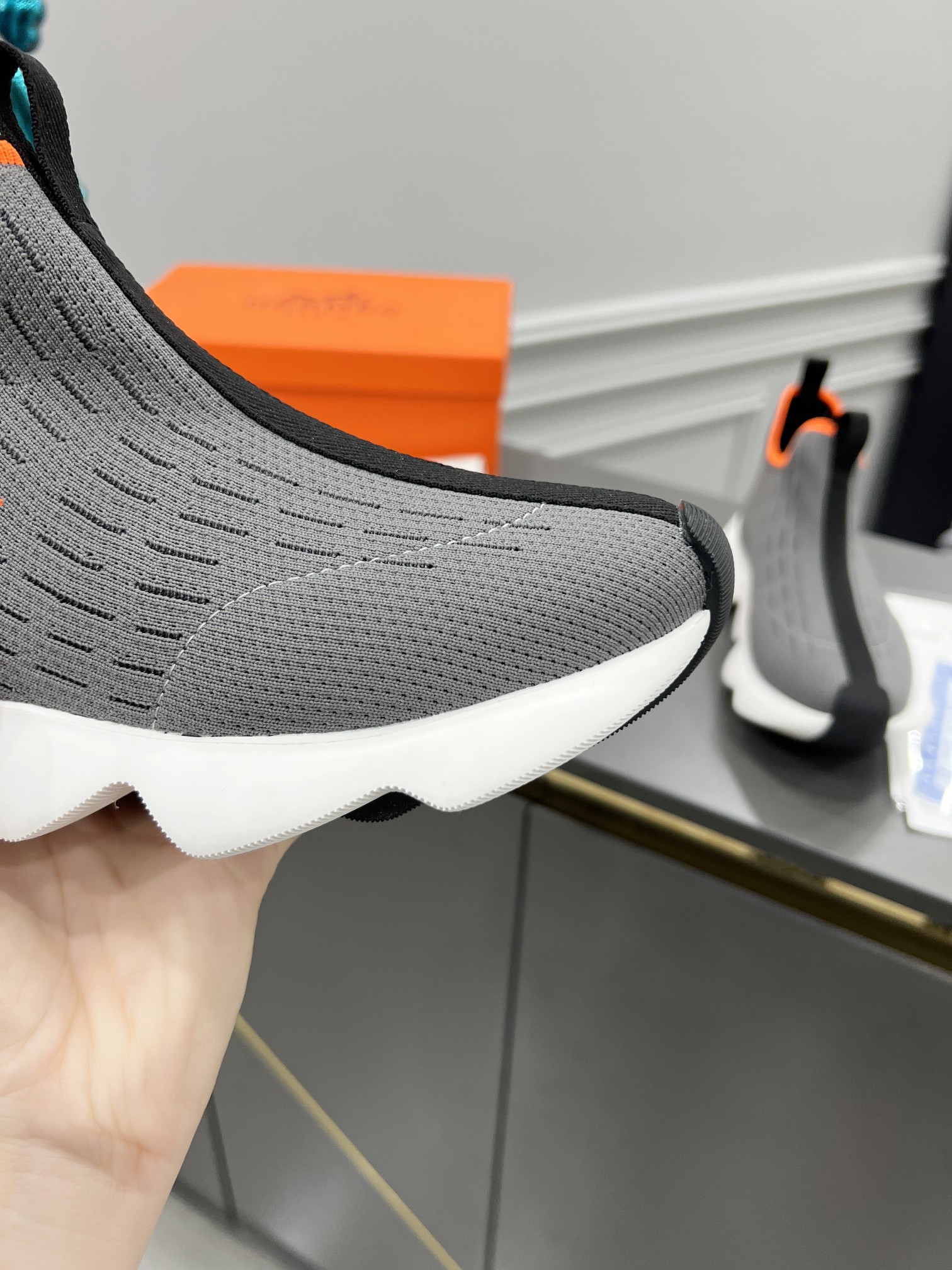 Women H*ermes Top Sneaker