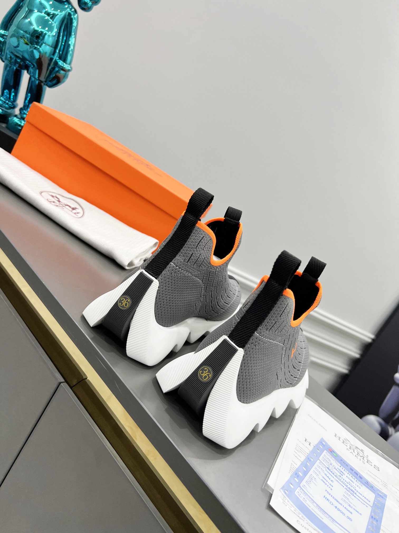 Women H*ermes Top Sneaker