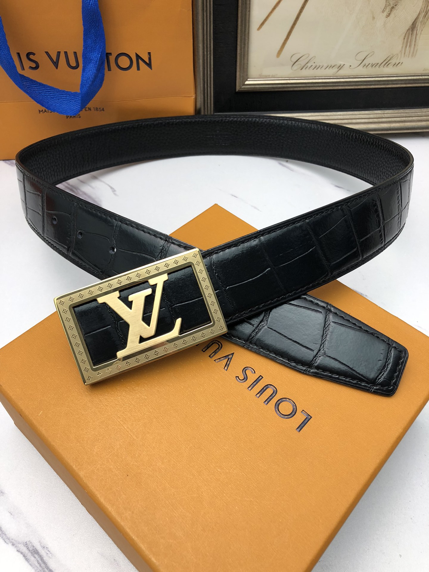 L*ouis V*uitton Belts Top Quality 38MM