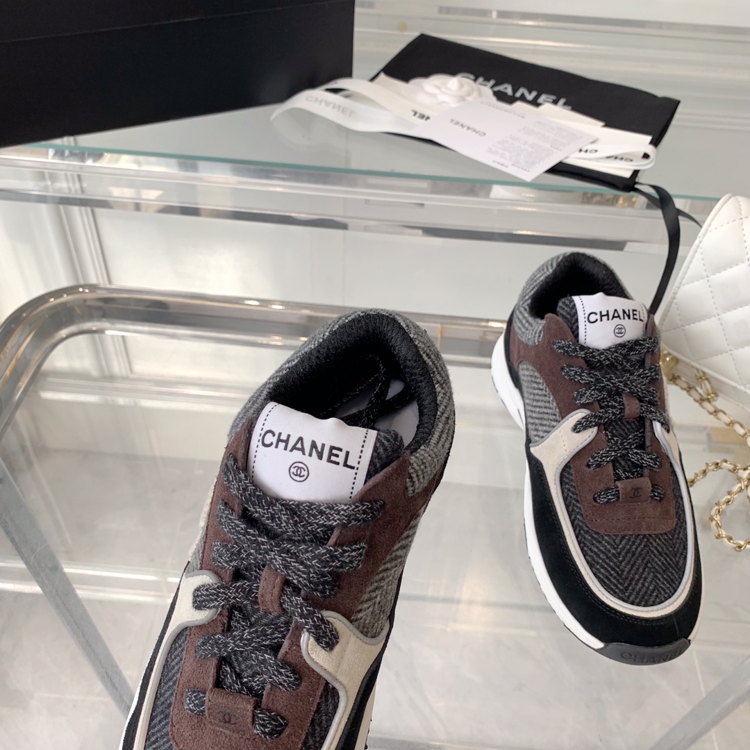 Women C*hanel Top Sneaker