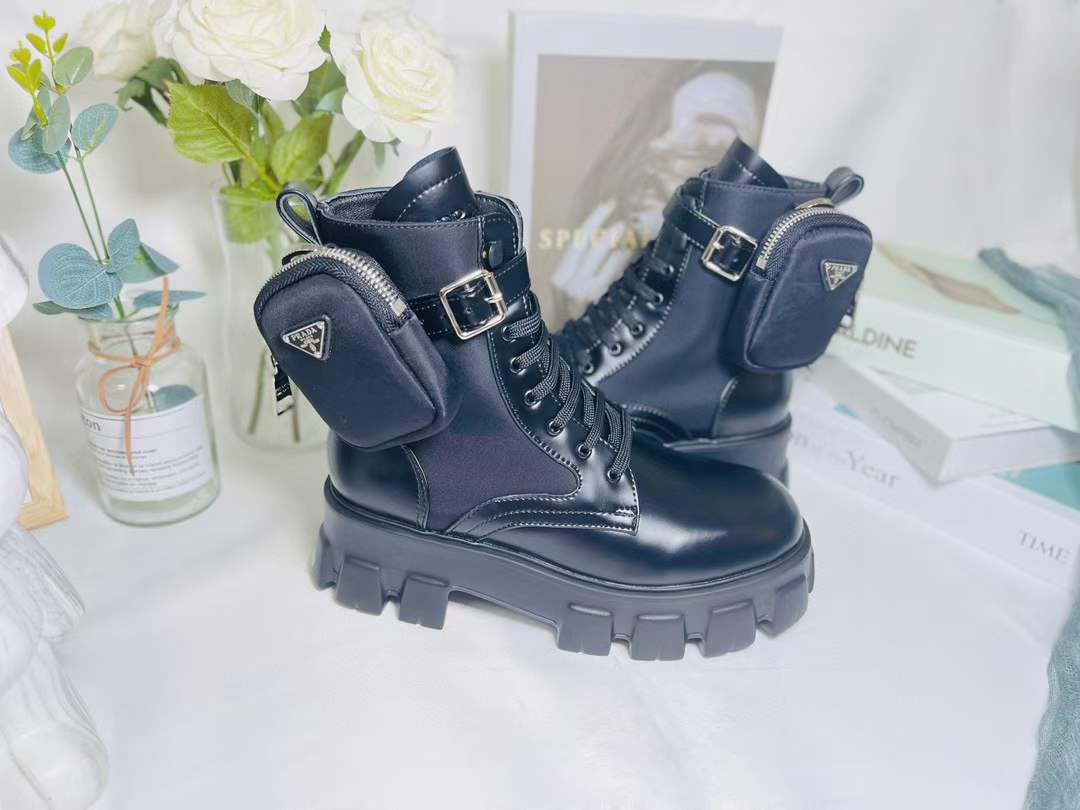 Men Women P*rada Top Sneaker