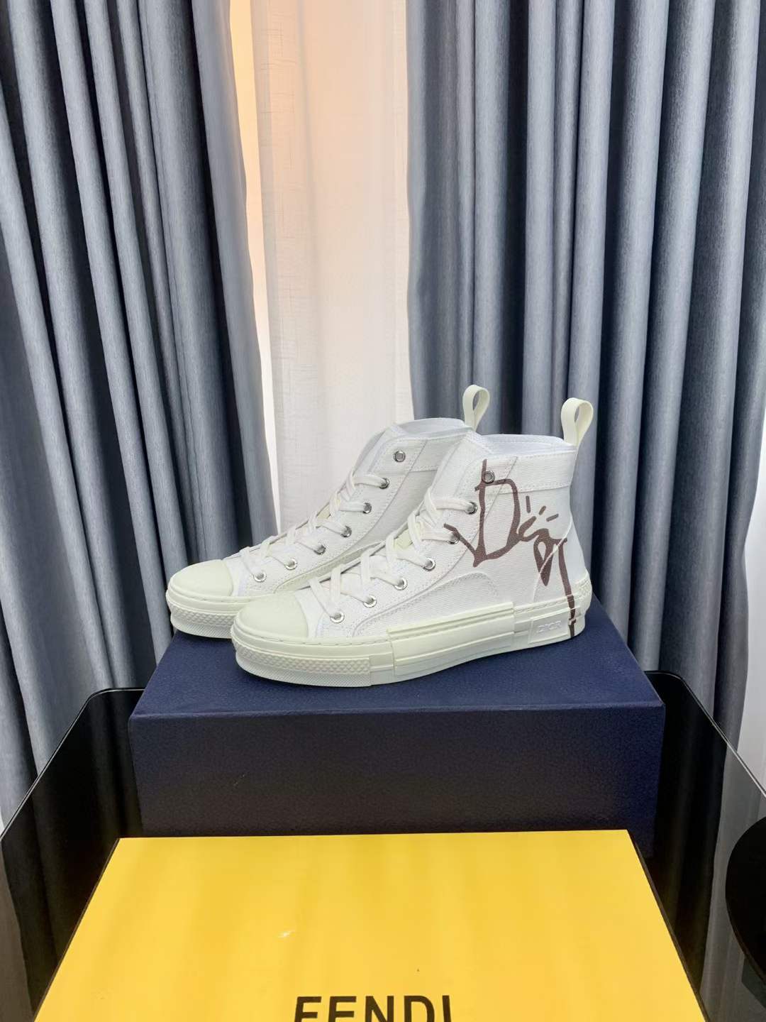 Men Women D*ior Top Sneakers