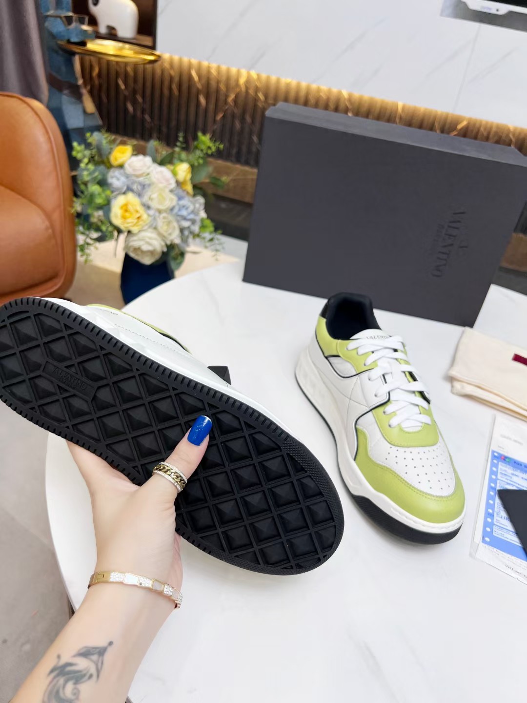 Women Men V*alentino Sneakers Maikesneakers