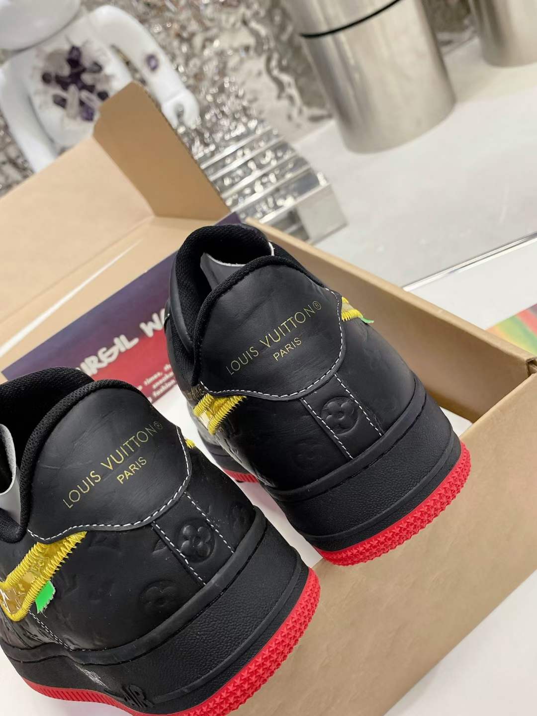 from Men Women L*ouis V*uitton x NIKE Air force1 22ss